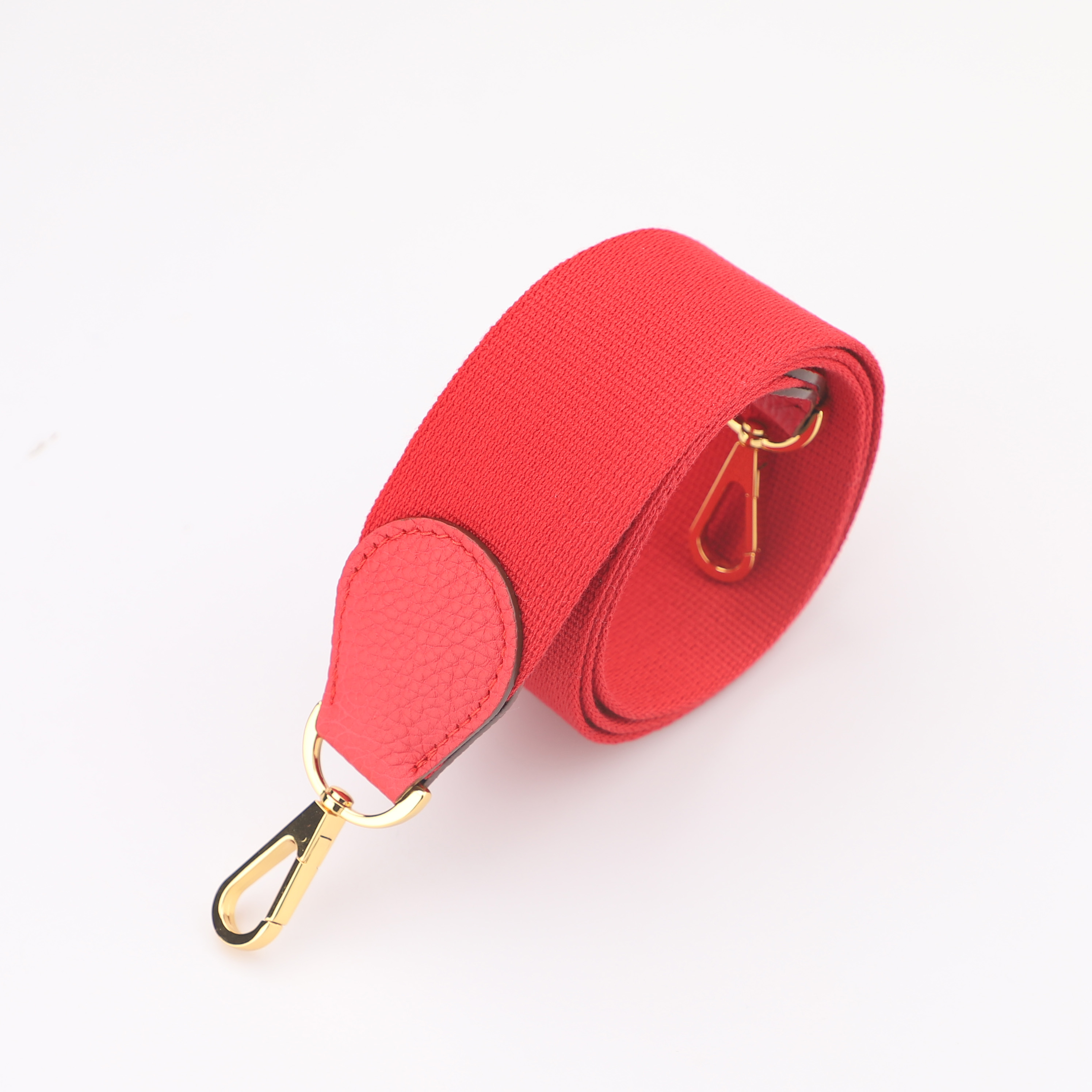 2"  Coeur Canvas and Togo Leather shoulder bag strap,Crossbody bag strap,Guitar Strap for Kelly bags and Bolide bags