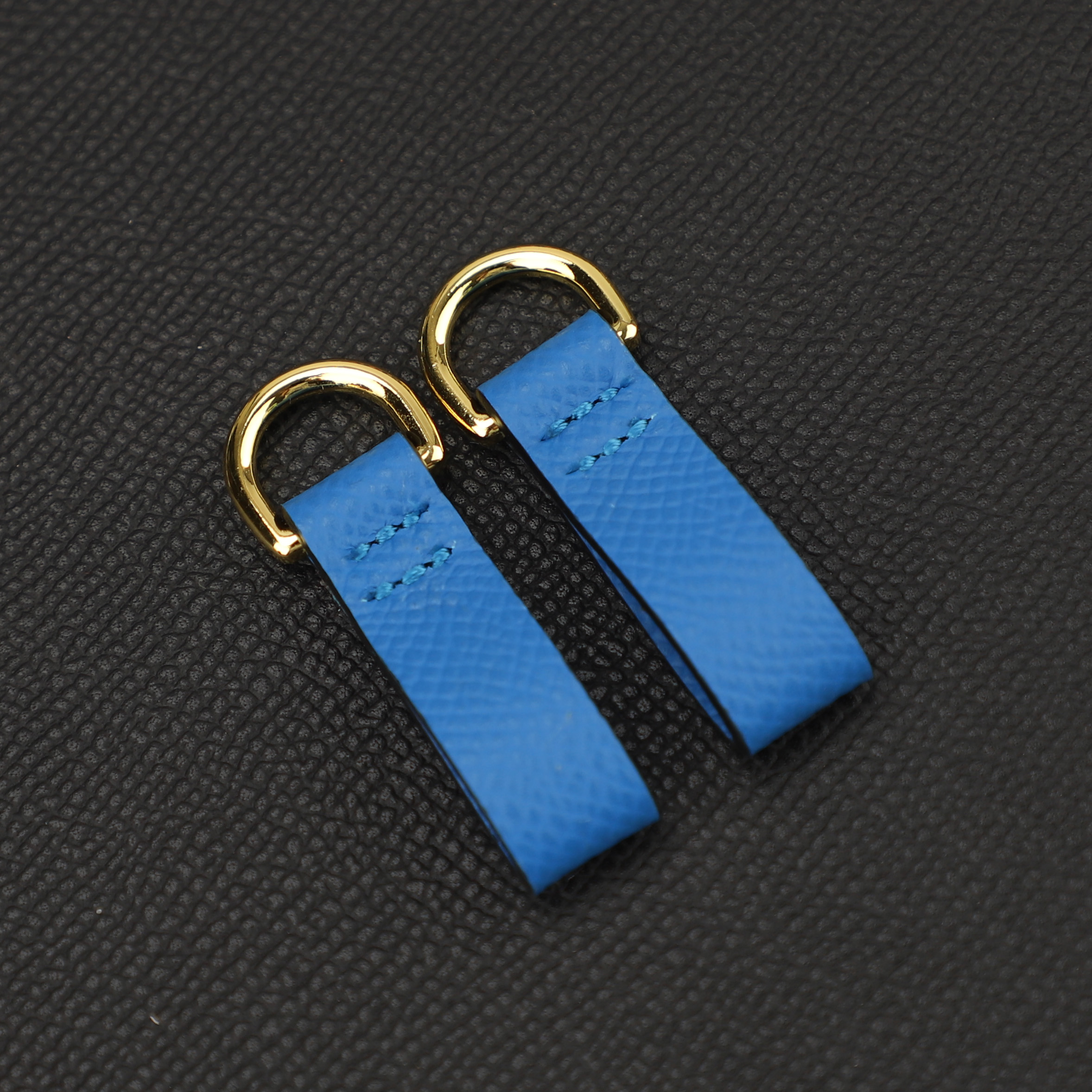 Epsom Leather Birkin/Kelly Pochette Rings Connect the Shoulder Strap