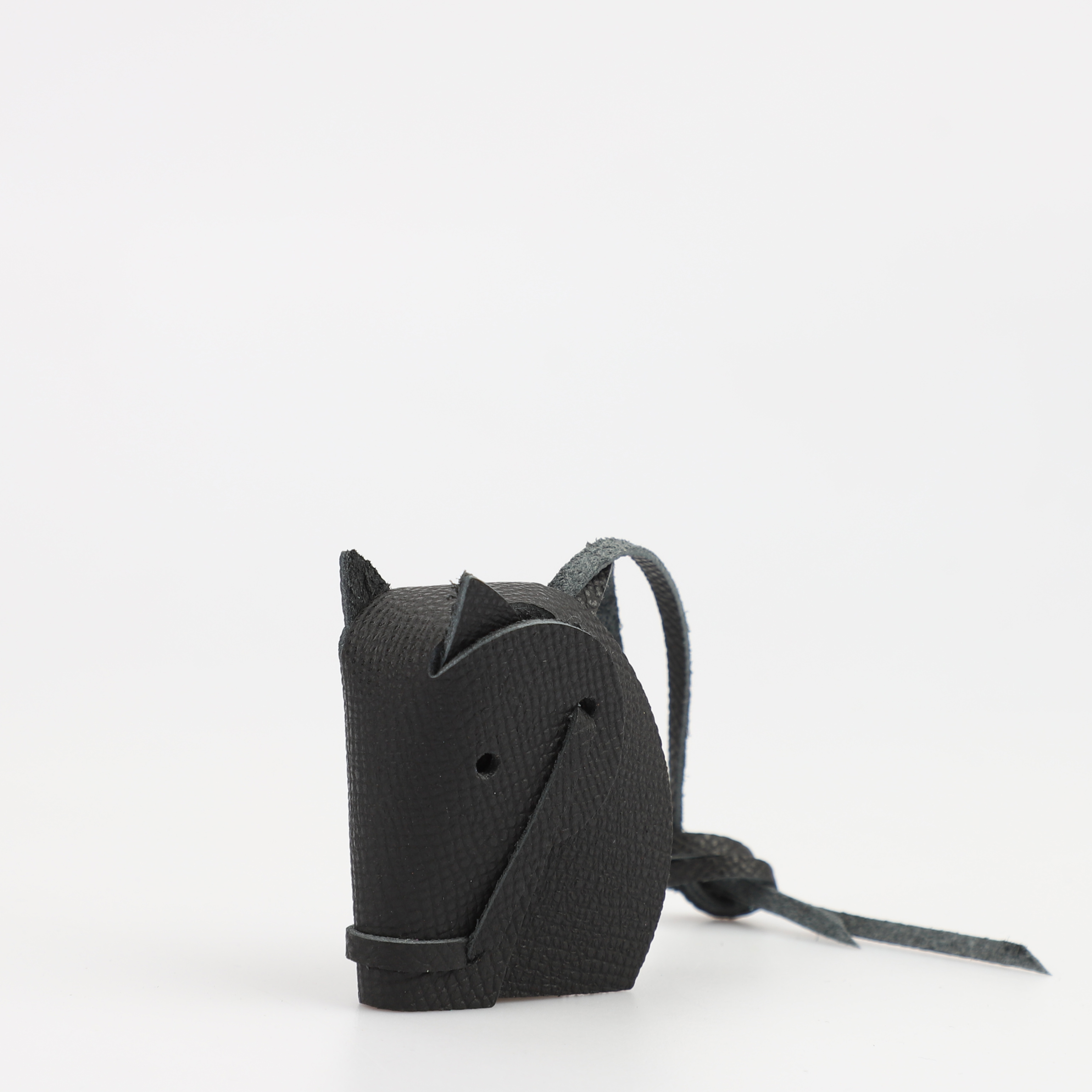 Handmade The Epsom Leather Horse Head Bag Charm