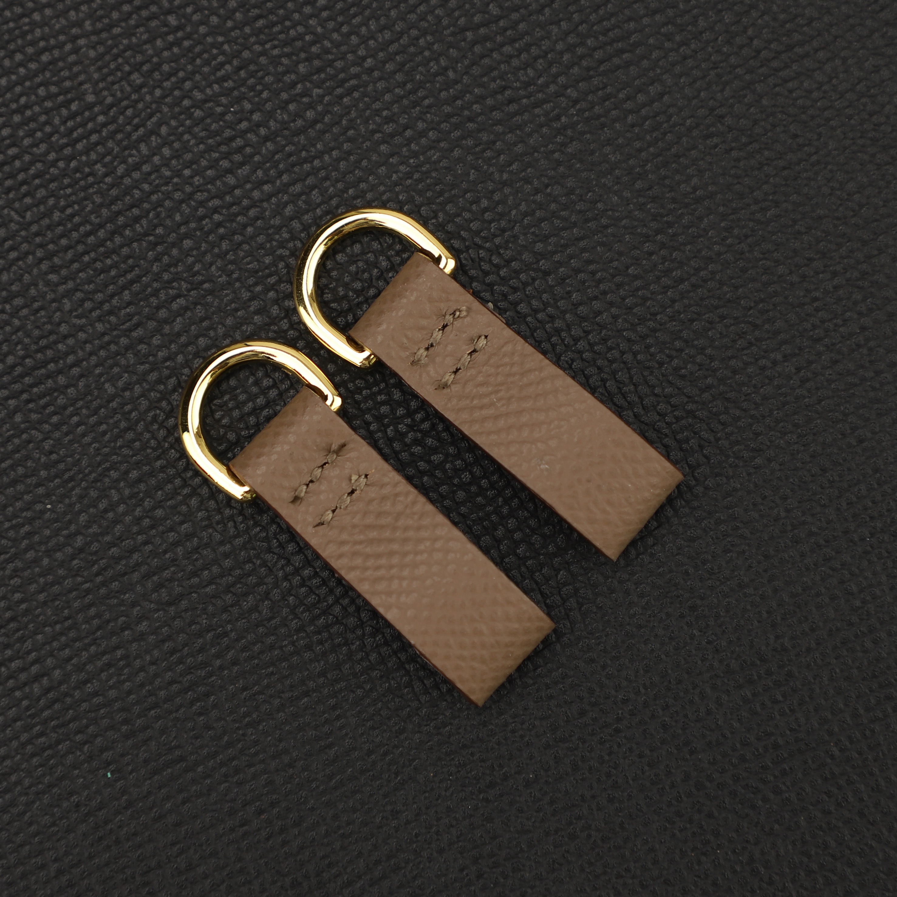 Epsom Leather Birkin/Kelly Pochette Rings Connect the Shoulder Strap