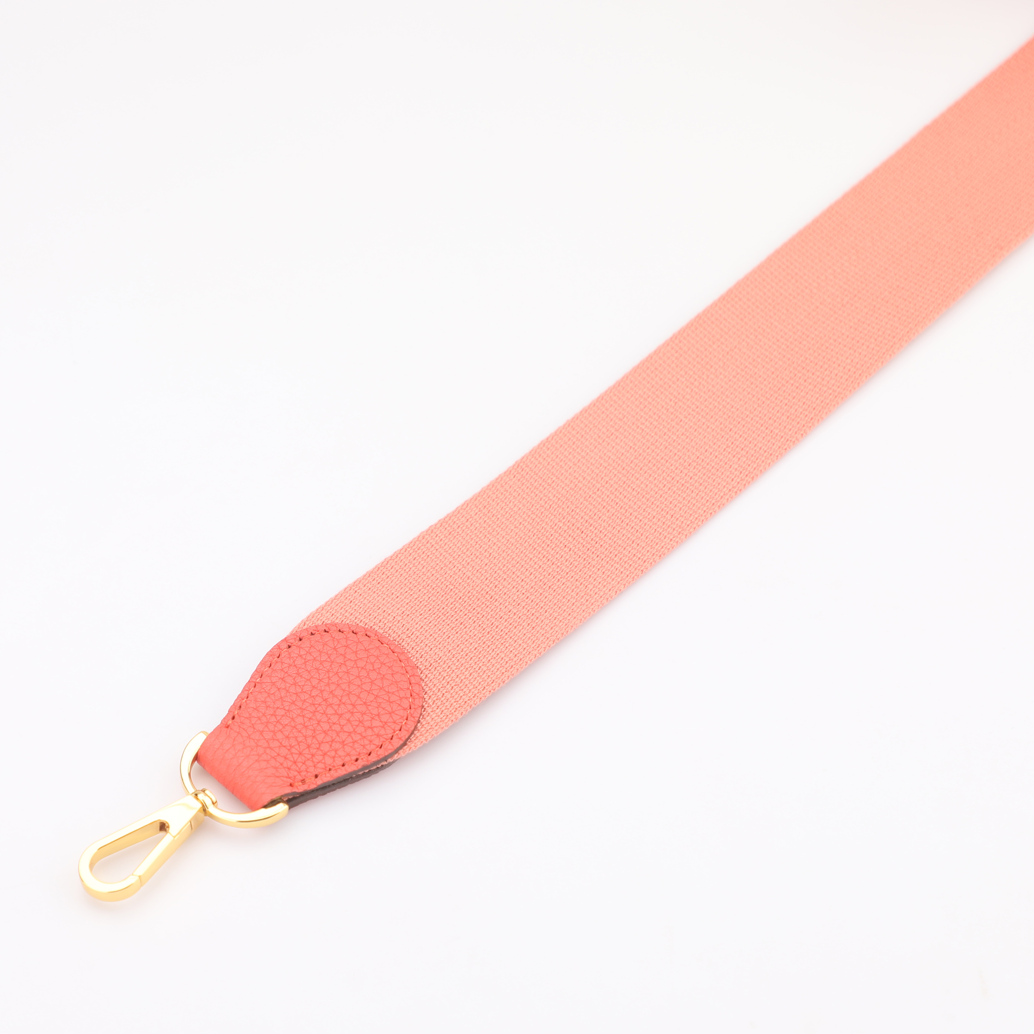 2" Mango Canvas and Togo Leather shoulder bag strap,Crossbody bag strap,Guitar Strap for Kelly bags and Bolide bags