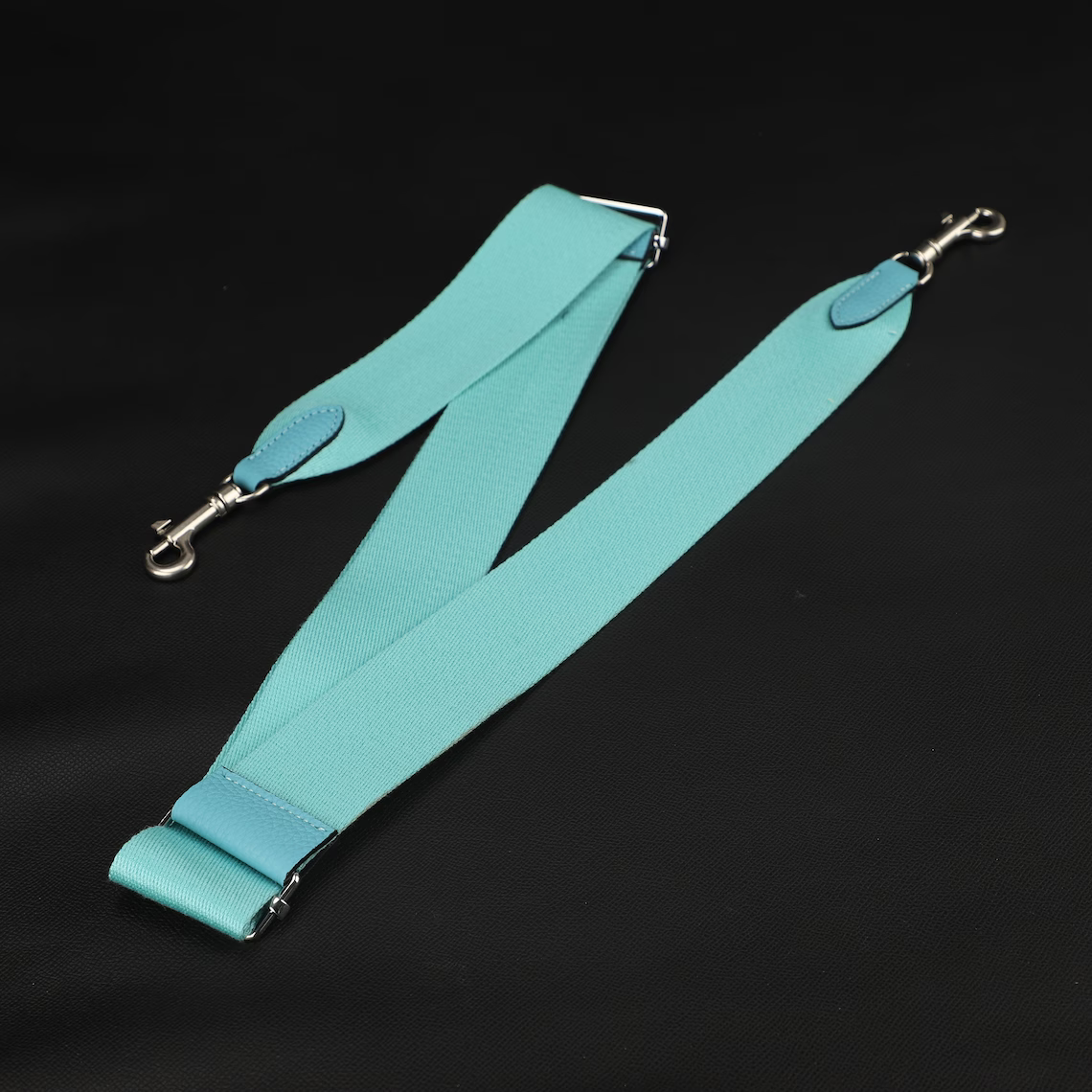 2" Amazon Canvas and Togo Leather shoulder bag strap,Crossbody bag strap,Guitar Strap for Kelly bags and Bolide bags