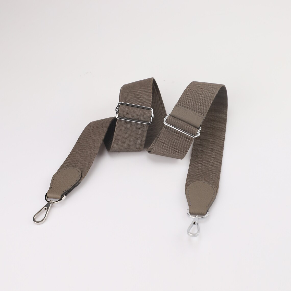 50mm Pure color Canvas shoulder bag strap for Evelyn bag,2'' Adjustable canvas bag strap