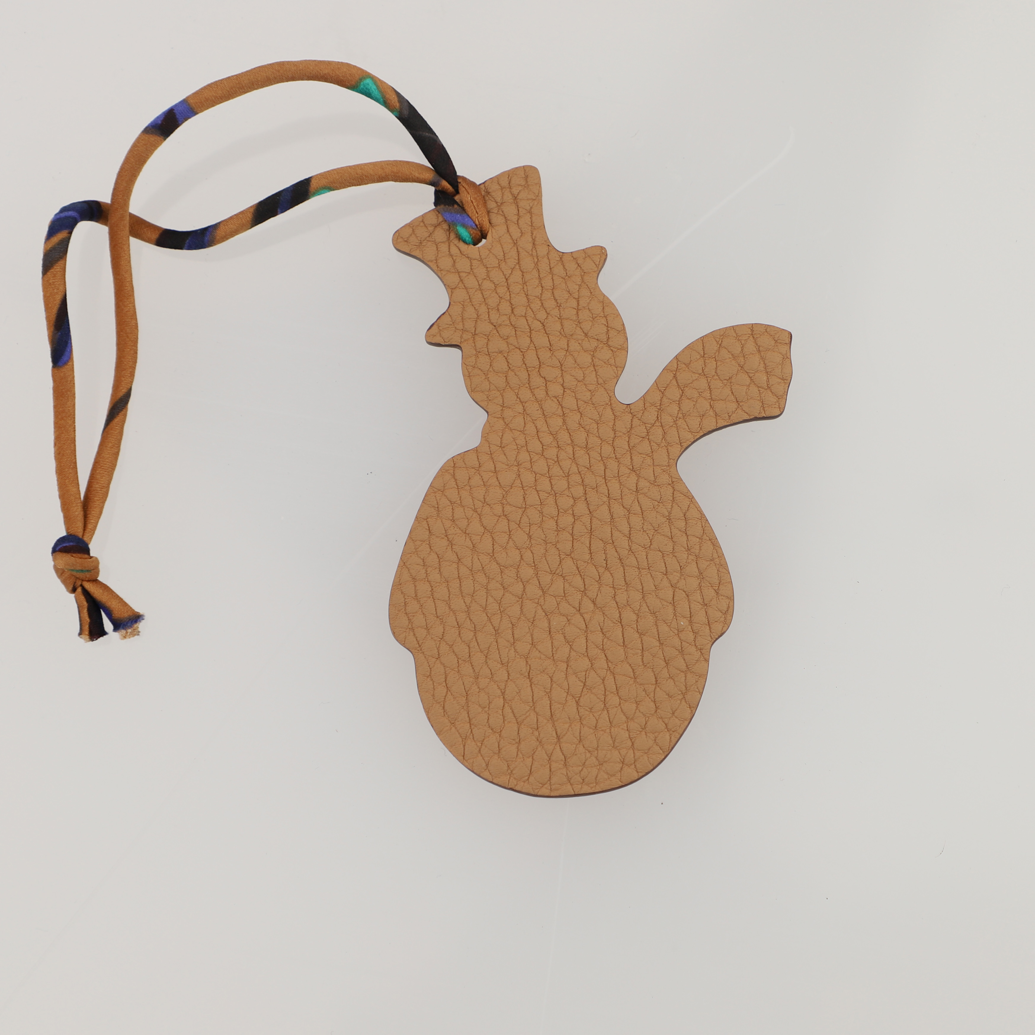 Epsom Leather and togo leather Petit H Charm Petit H snowman charm Bag Charm Key Holder,bag charm