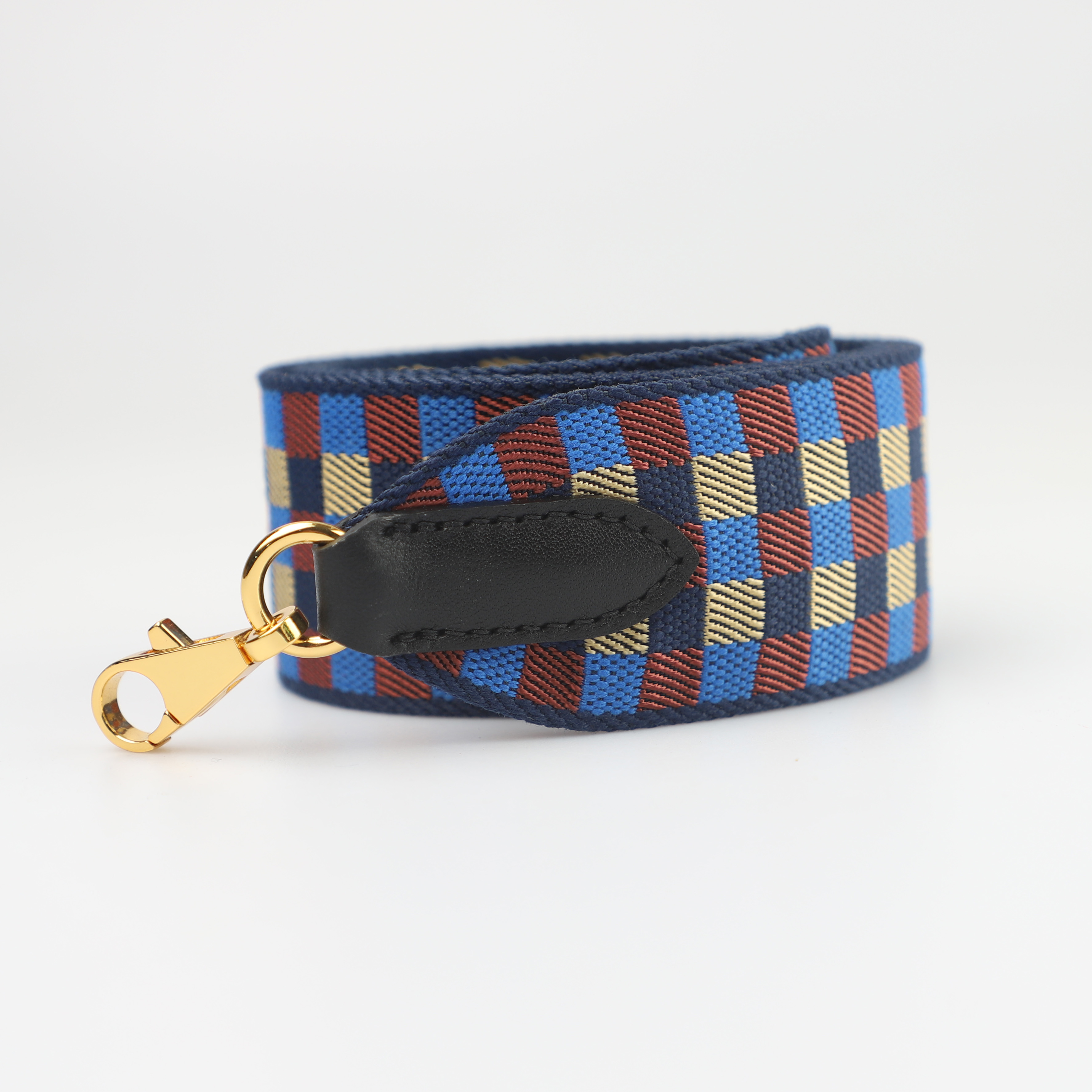 Maxi Quadrille 50mm Canvas bag strap,Crossbody bag strap,Guitar strap