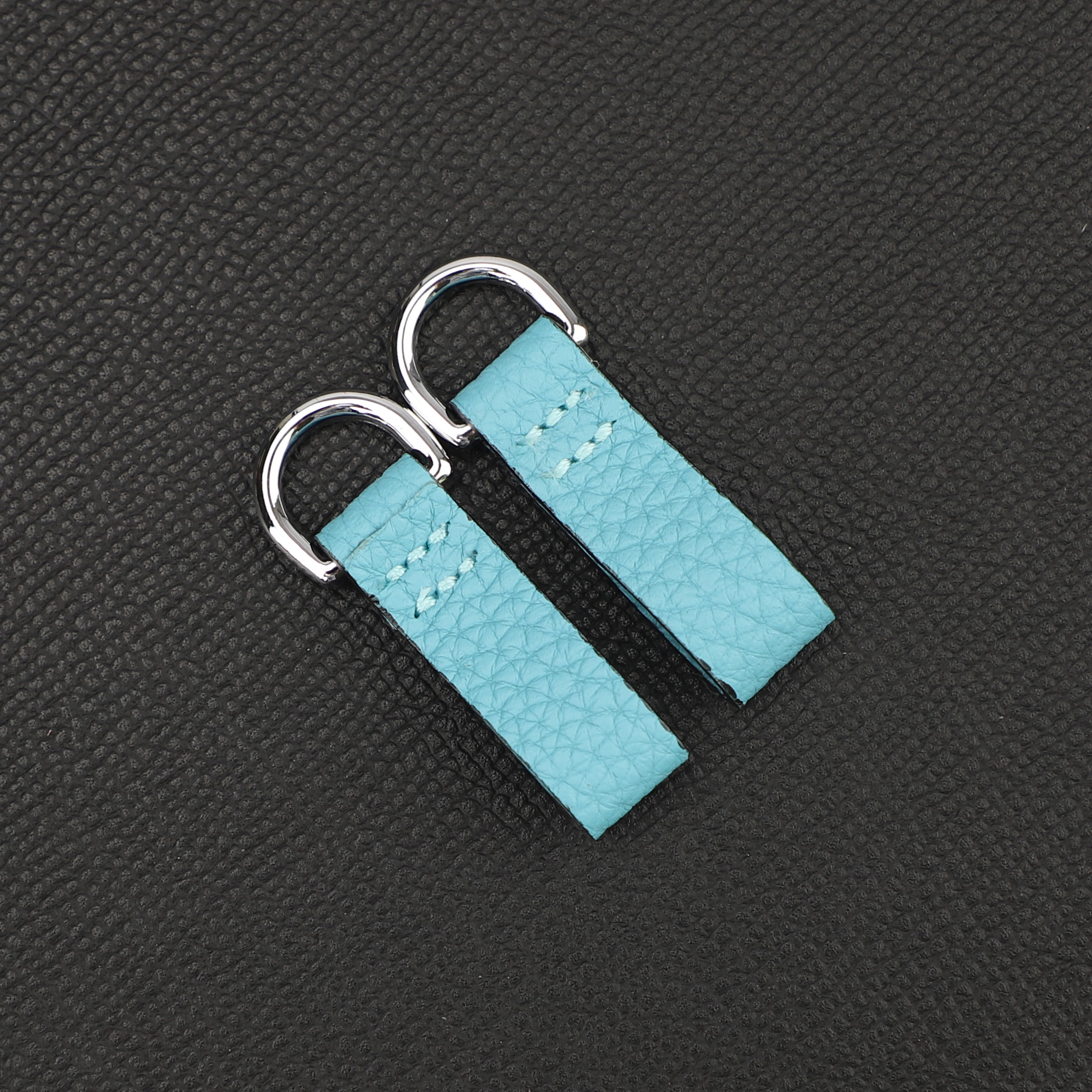 Togo leather small goods Epsom Leather Birkin/Kelly Pochette Rings Connect the Shoulder Strap