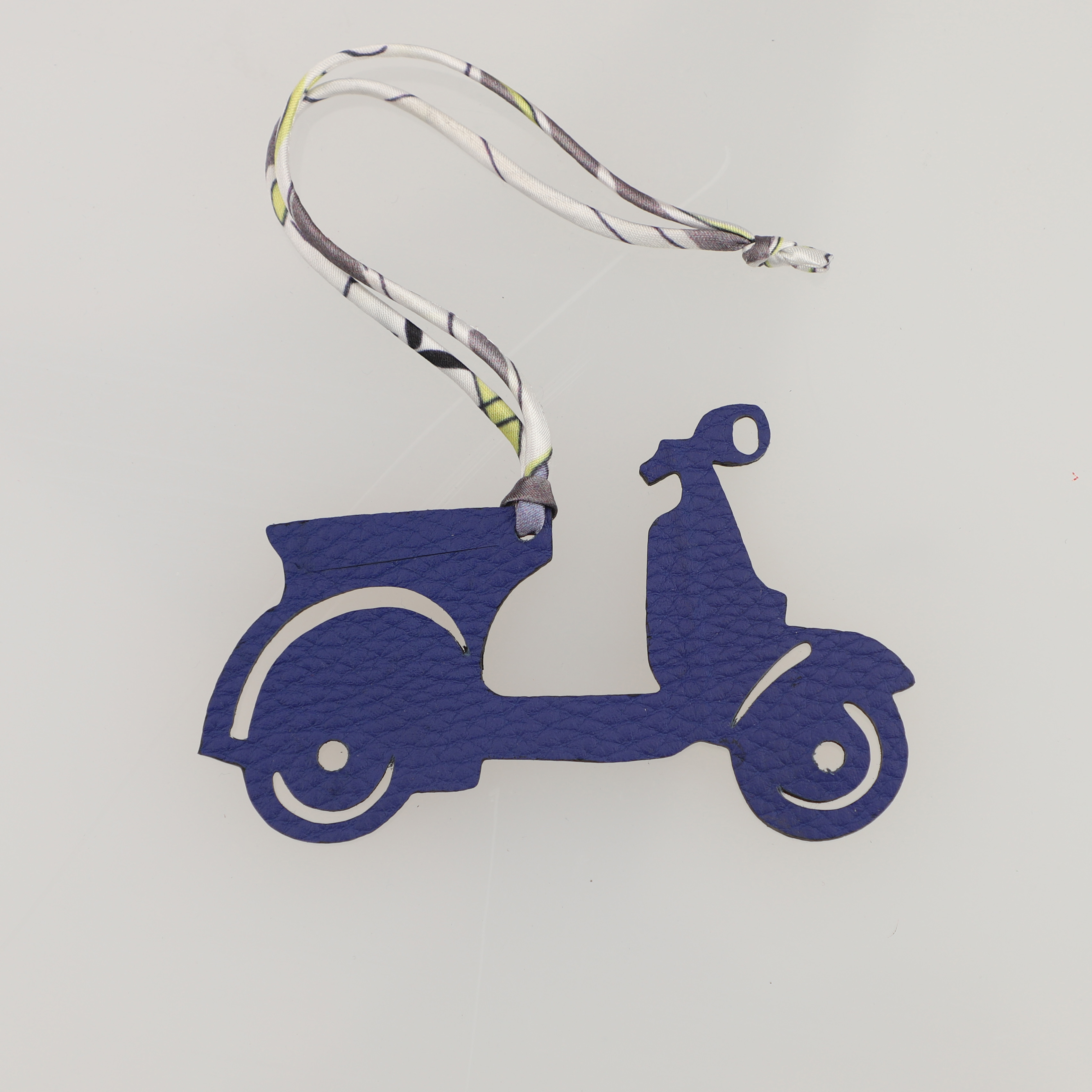 Epsom Leather and togo leather Petit H Charm Petit H Scooter charm Bag Charm Key Holder,bag charm