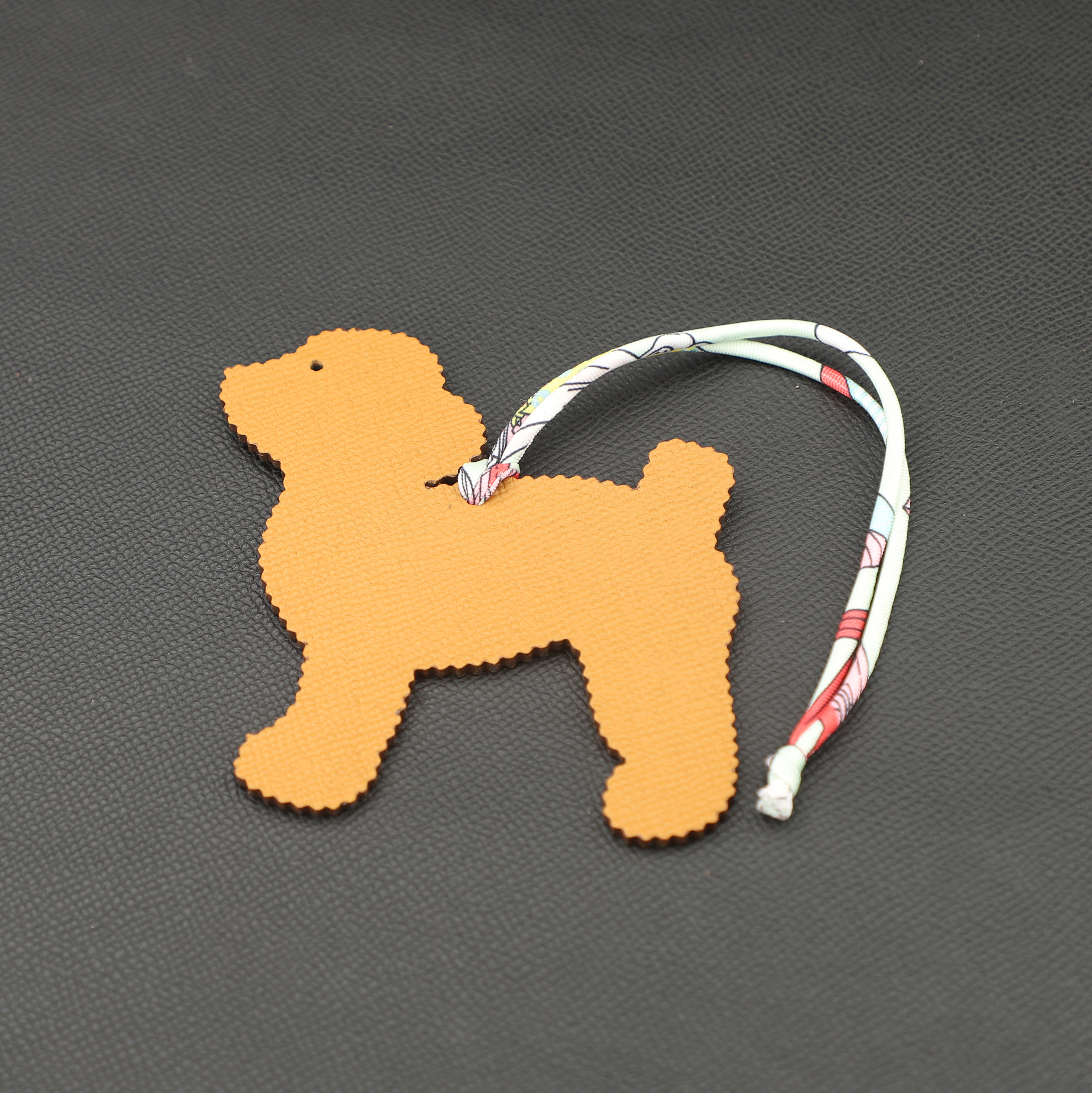 Handmade The Togo leather and Epsom Leather Phtit H Teddy charm,Leather bag charm,Best leather charm for Brand bag