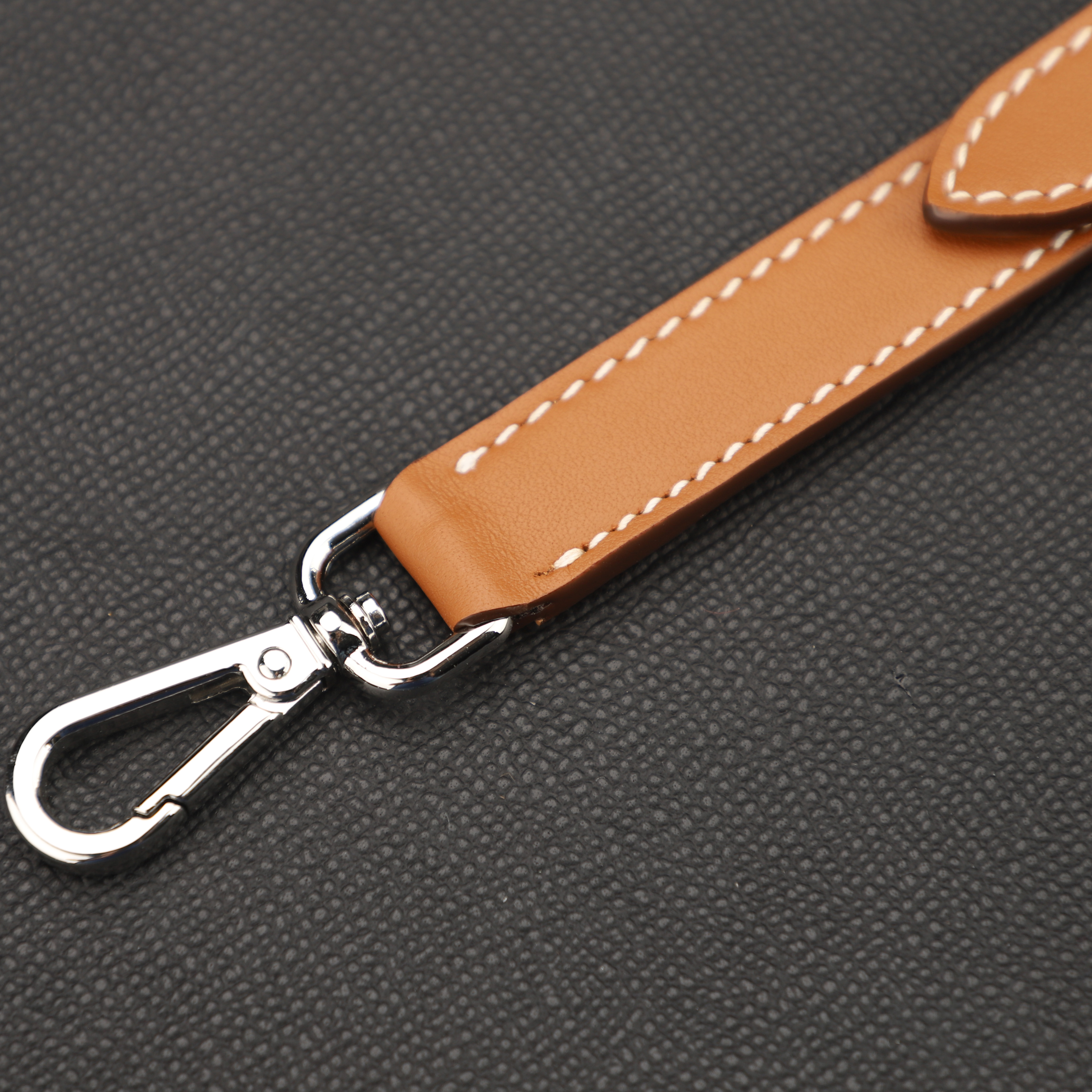 2cm Width Brown Swift leather Adjustable Bag Strap,Crossbody bag strap,shoulder bag strap 