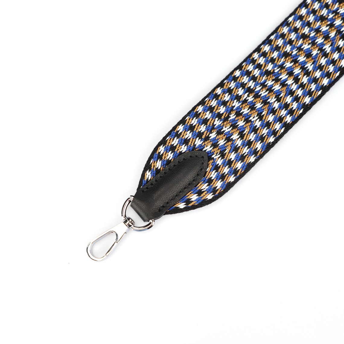 Sangle Zigzag 50 mm Adjustable Shoulder bag strap,Crossbody strap,Guitar strap