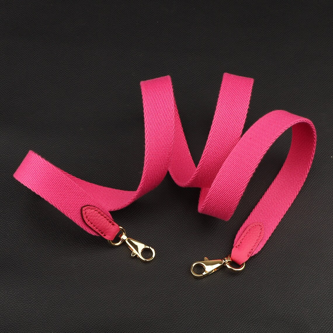 25mm Wide Rose extreme Canvas Crossbody strap for Evelyne TPM bag and other Brand bag,Rose extreme Canvas with togo leather shoulder strap