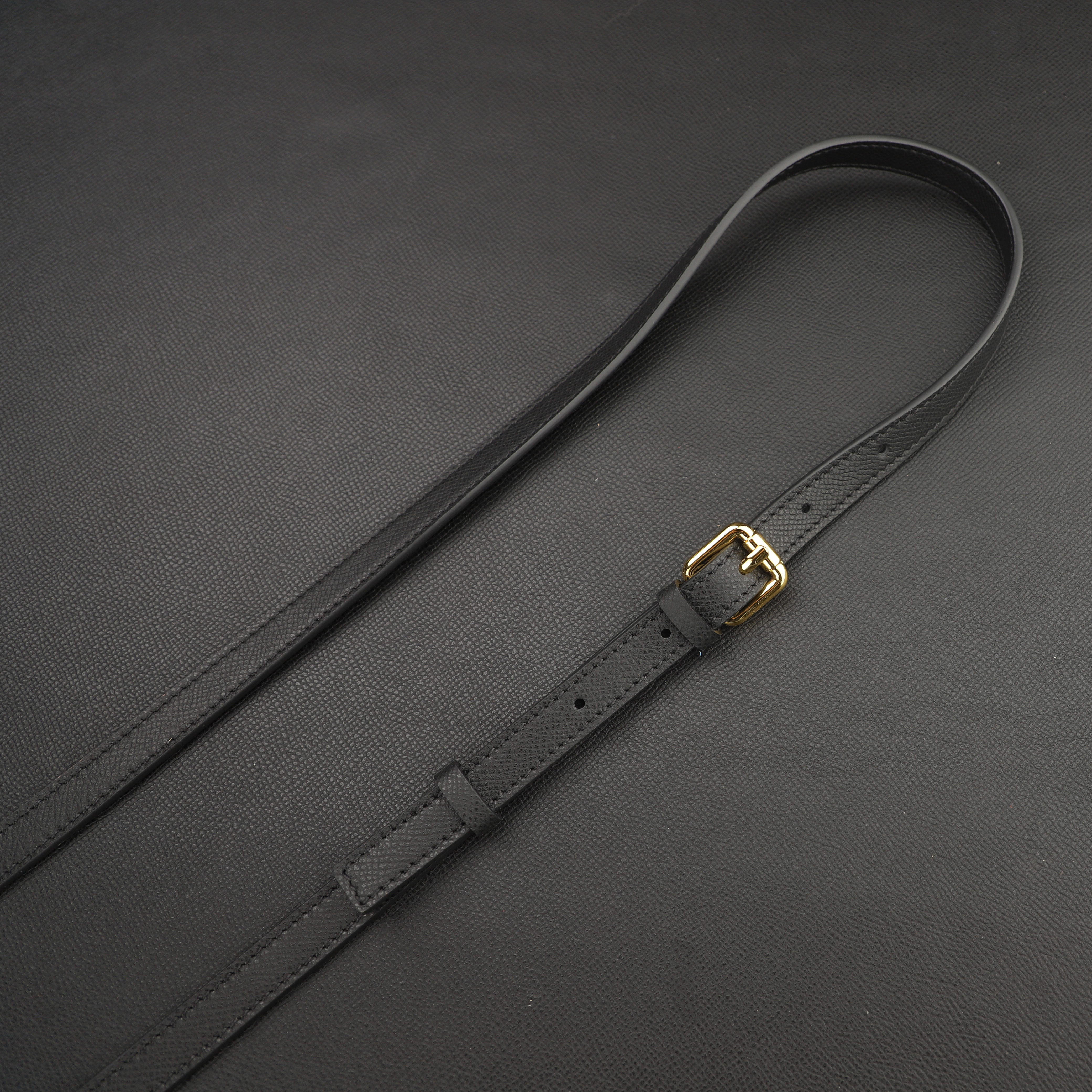 2cm Width Black Epsom leather Adjustable Bag Strap,Crossbody bag strap,shoulder bag strap 