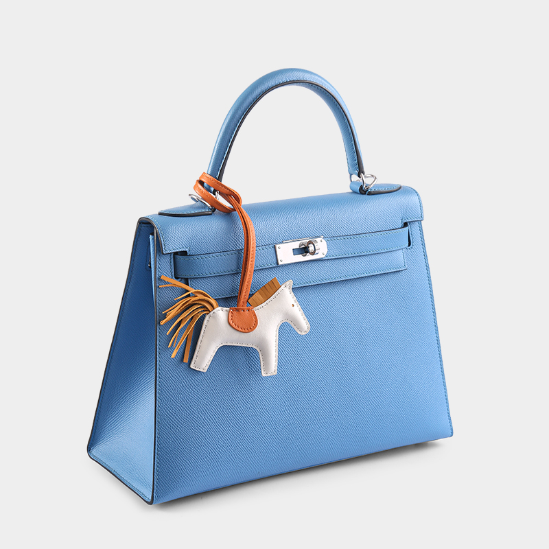 Rodeo Pegase trumpet hanging ornament，rodeo pegase leather bag charm