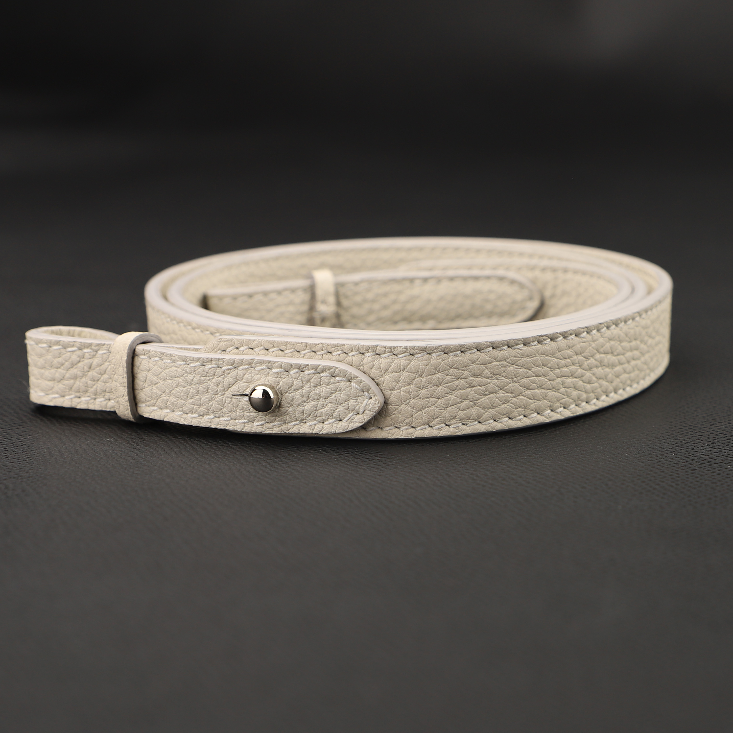 Customized and Handmade The Togo Leather Shoulder Strap For Evelyne TPM，crossbody bag strap