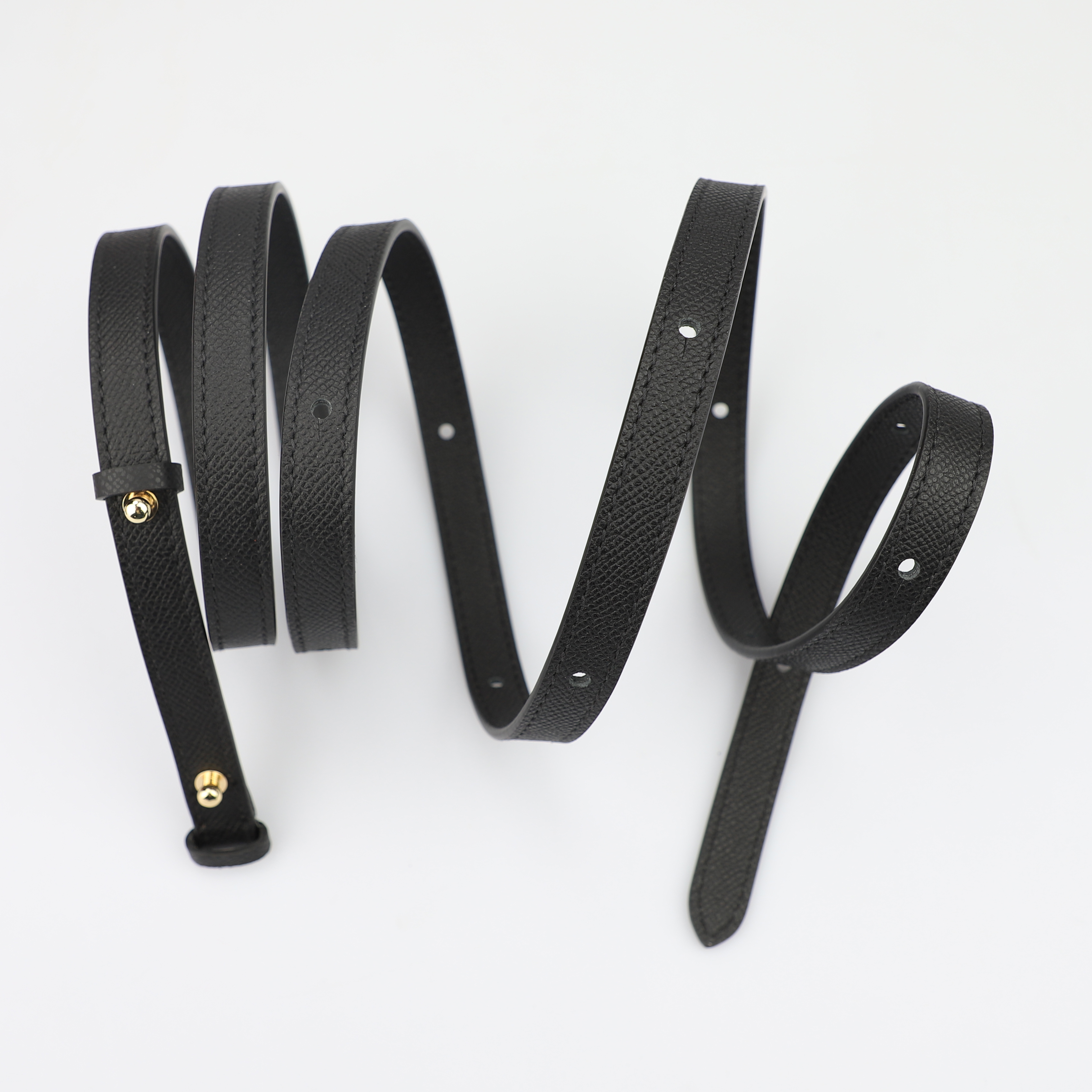 1.0cm width Epsom leather shoulder strap for Kelly To Go wallet and Constance To Go Wallet