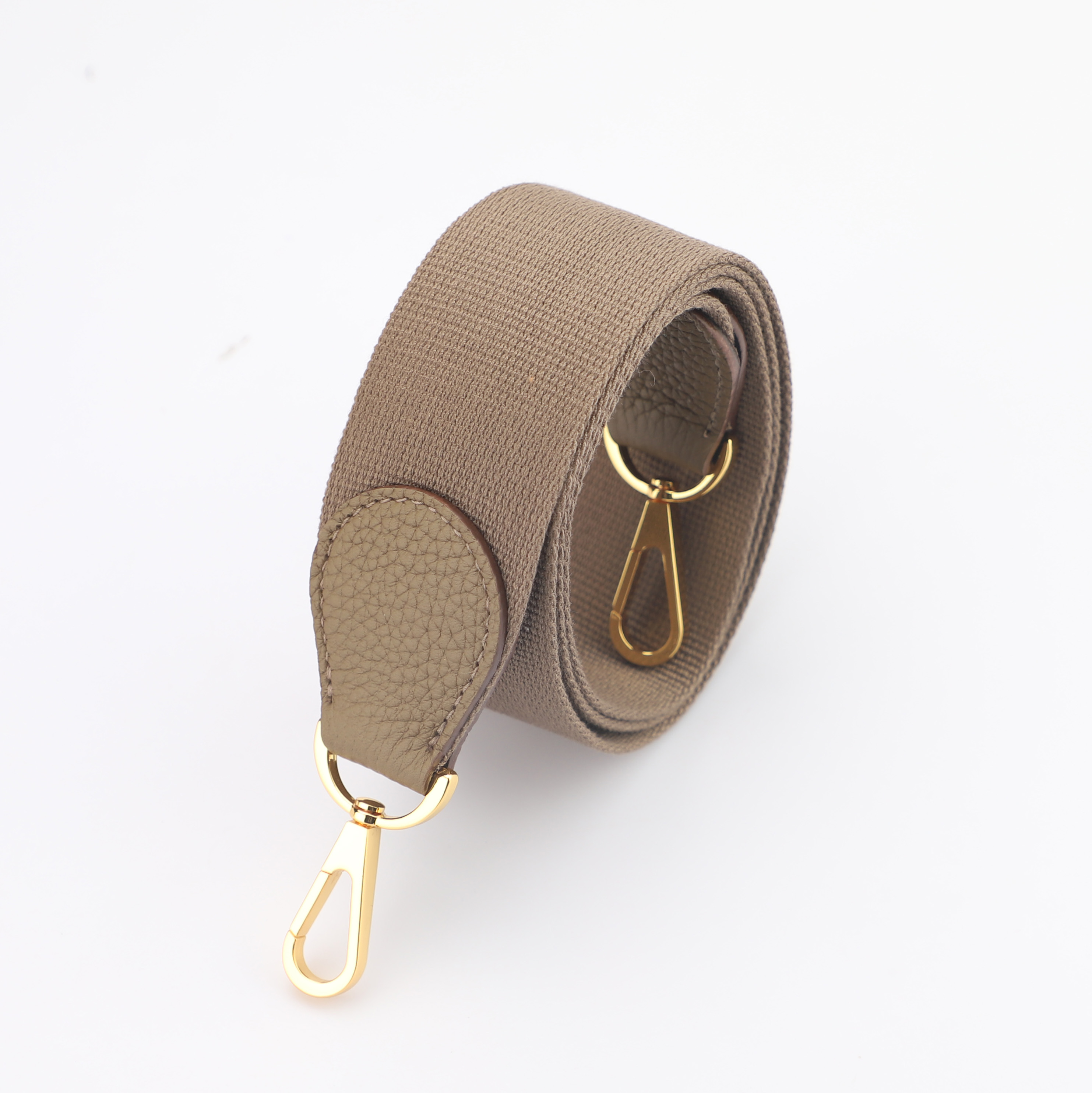 2"  Eoupe Canvas and Togo Leather shoulder bag strap,Crossbody bag strap,Guitar Strap for Kelly bags and Bolide bags