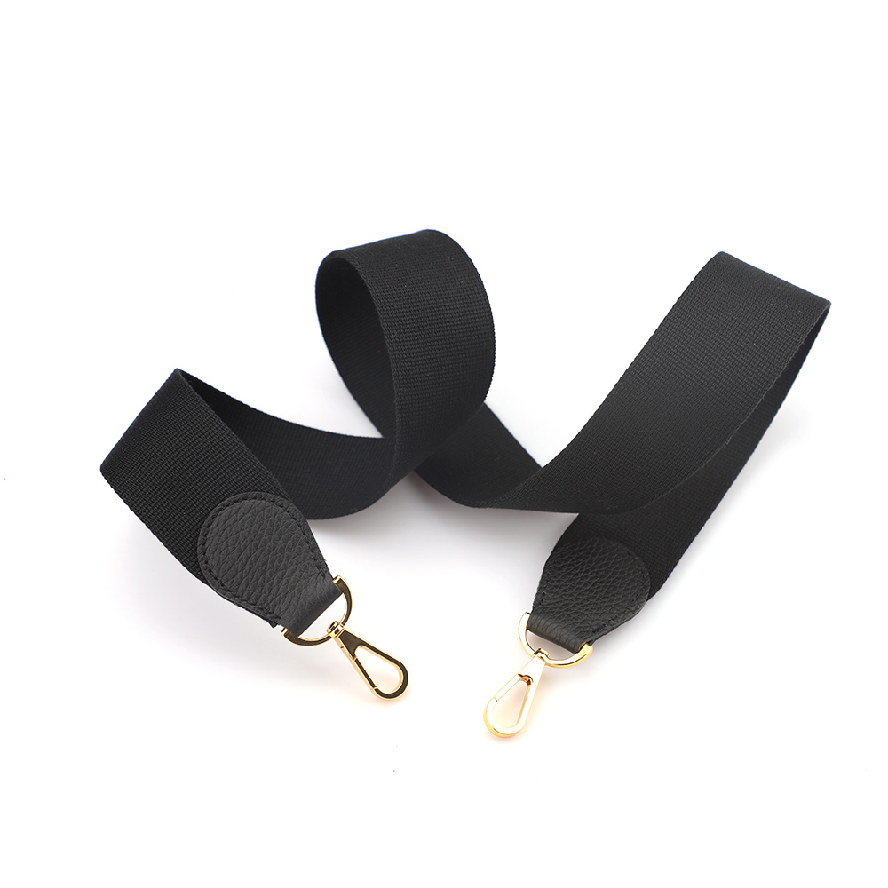 Solid canvas bag strap