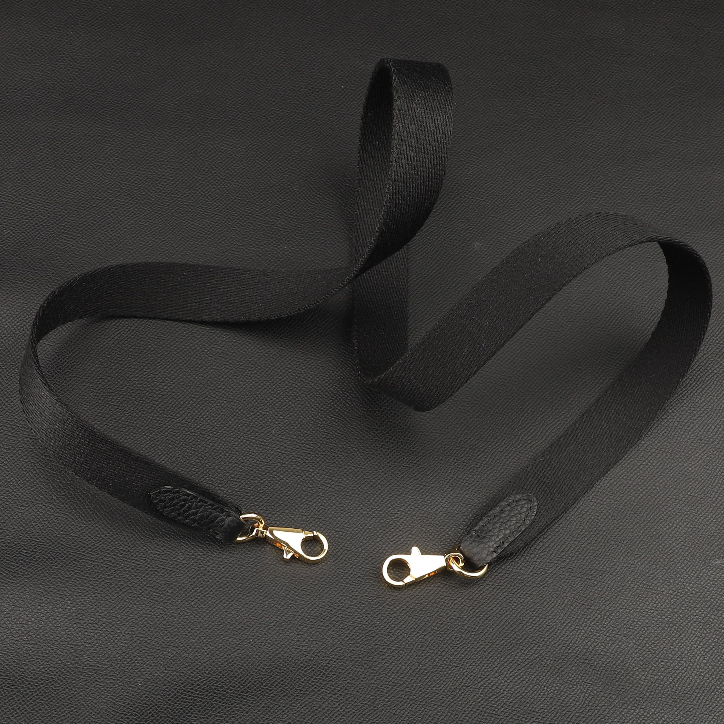 Handmade The 1“ Pure Cotton fabric and leather shoulder strap for Evelyne bag,Crossbody strap for Evelyne bag