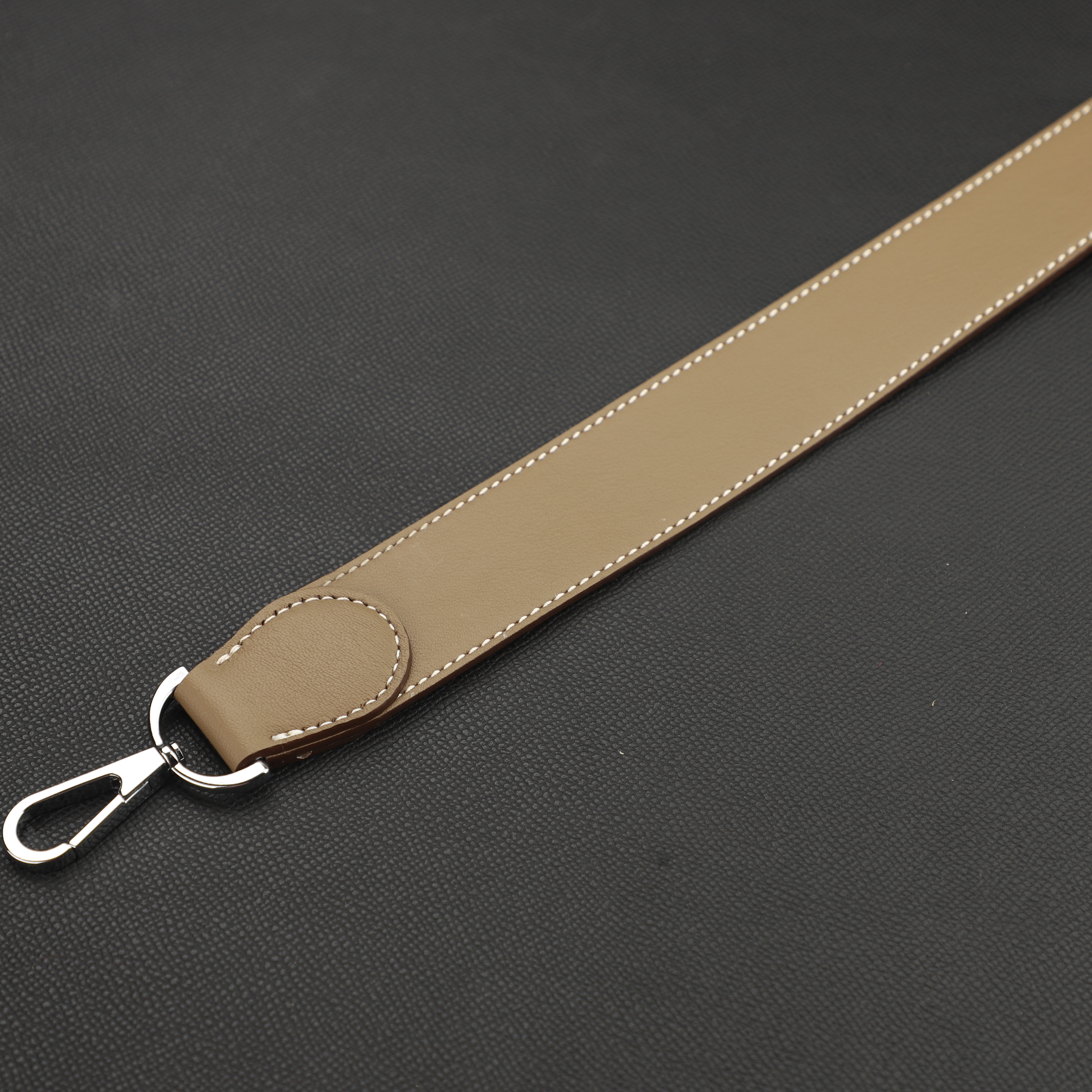 The Swift leather Orange Extended single shoulder strap For Kelly Roulis bag,crossbody strap,Guitar strap