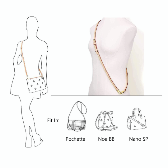 Fully hand customized adjustable shoulder strap, Vicheta leather strap, crossbody bag strap