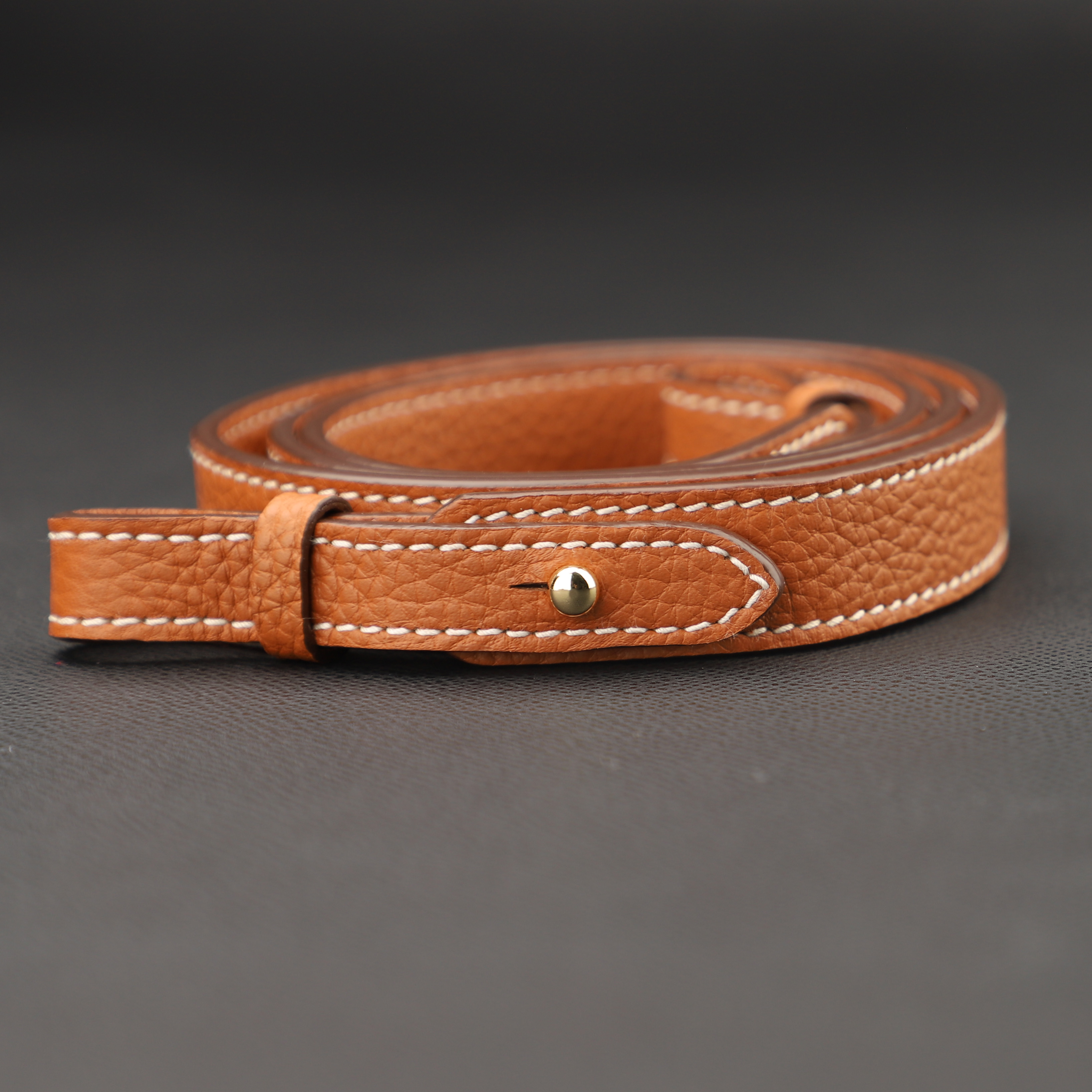 Customized and Handmade The Togo Leather Shoulder Strap For Evelyne TPM，crossbody bag strap