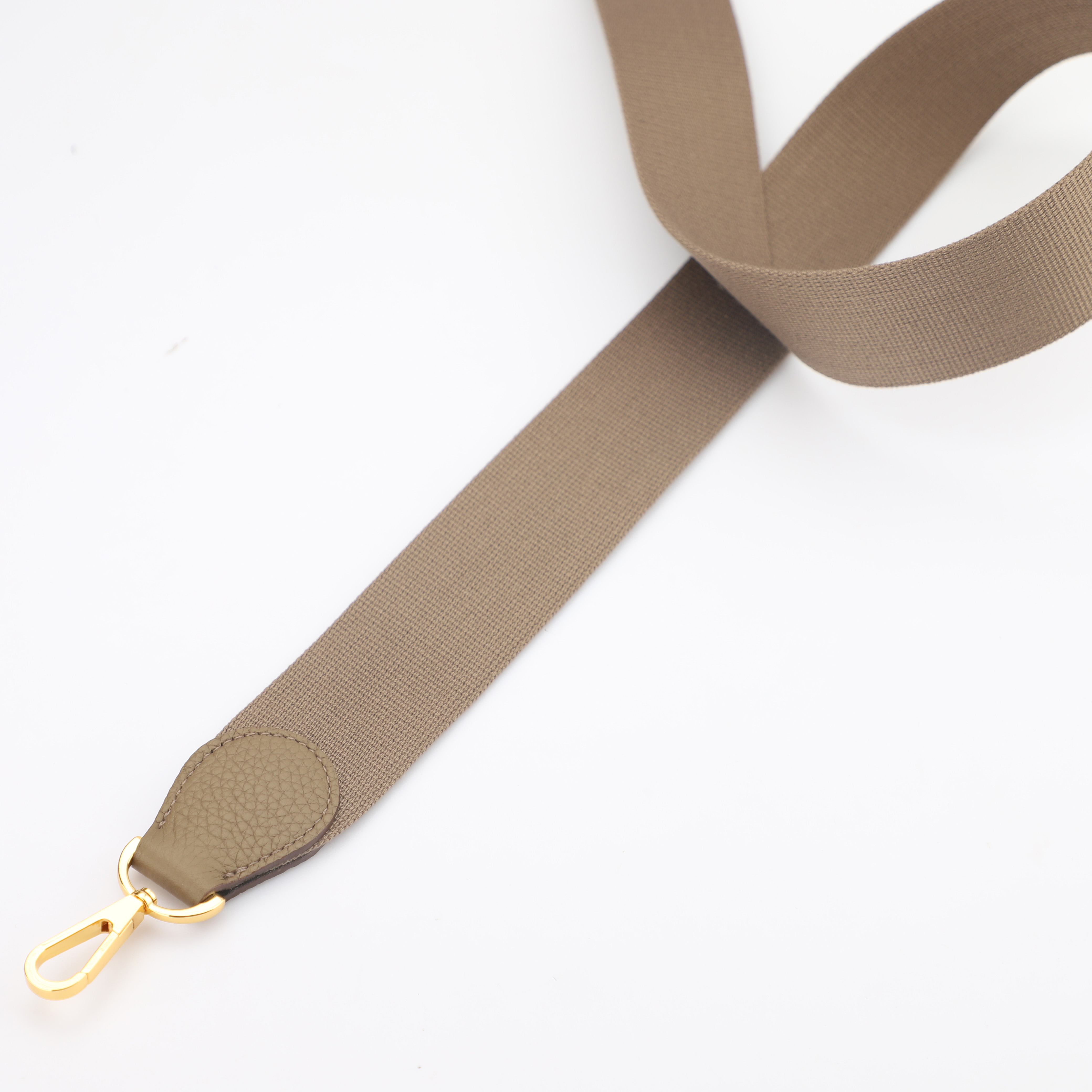 2"  Eoupe Canvas and Togo Leather shoulder bag strap,Crossbody bag strap,Guitar Strap for Kelly bags and Bolide bags