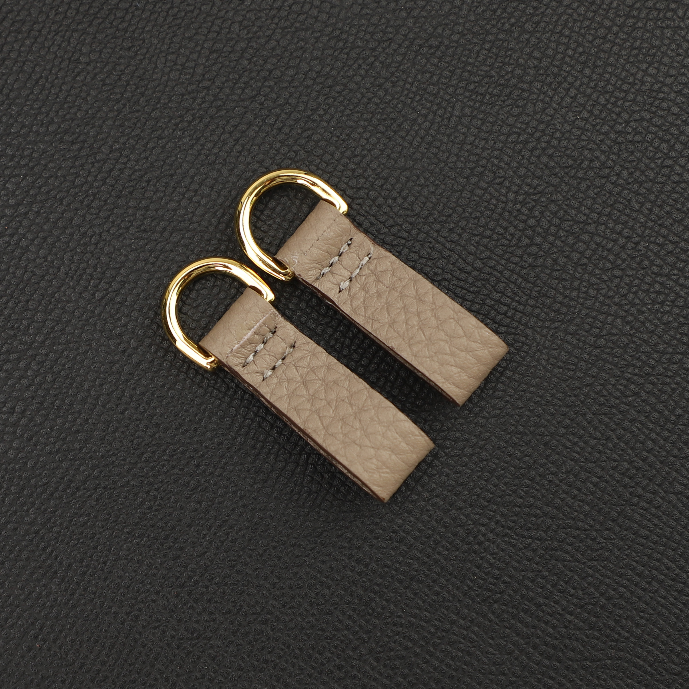 Togo leather small goods Epsom Leather Birkin/Kelly Pochette Rings Connect the Shoulder Strap