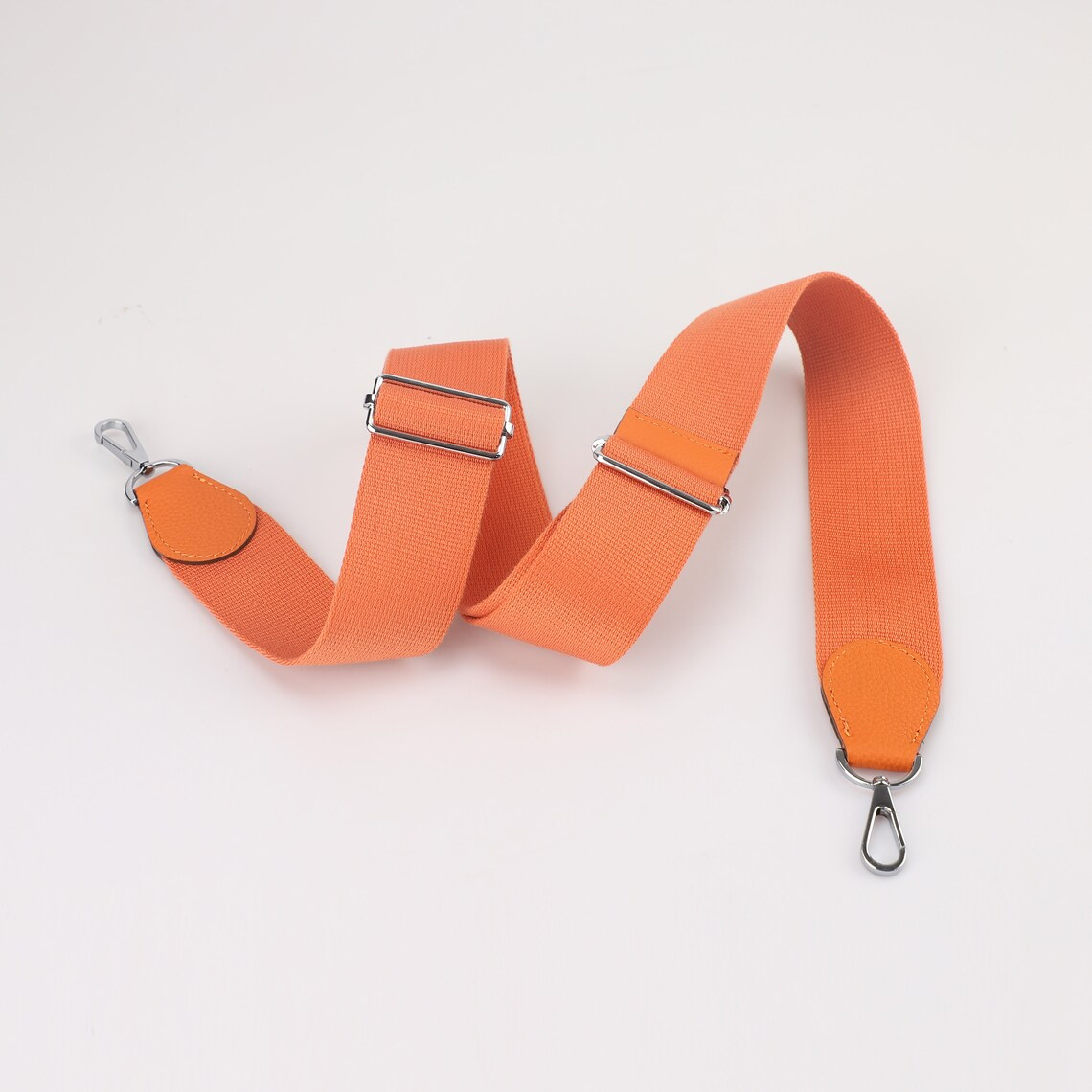 50mm Pure color Canvas shoulder bag strap for Evelyn bag,2'' Adjustable canvas bag strap