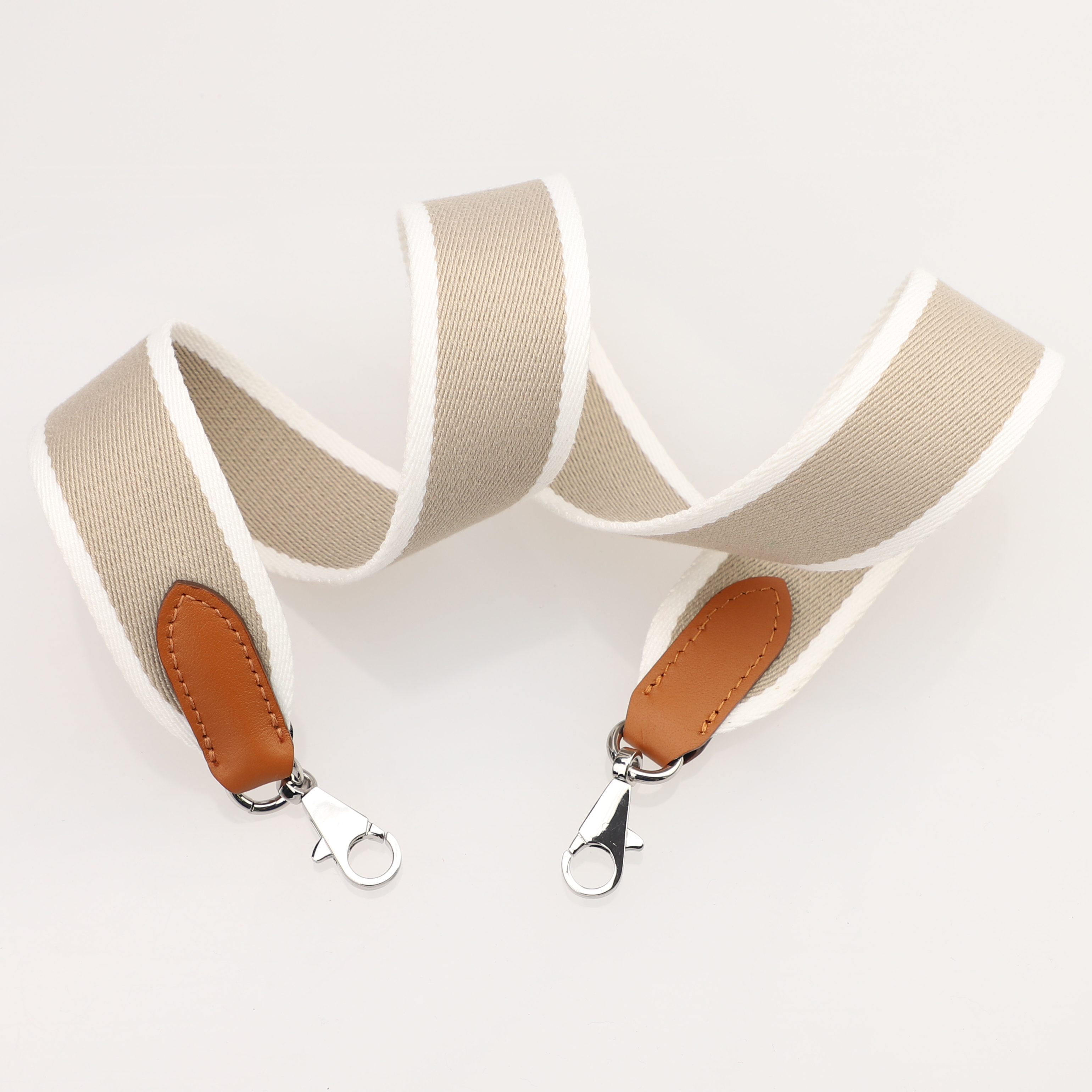 Handamde The 2" wide Canvas and Swift leather shoulder strap for brand bag,guitar strap,crossbody strap