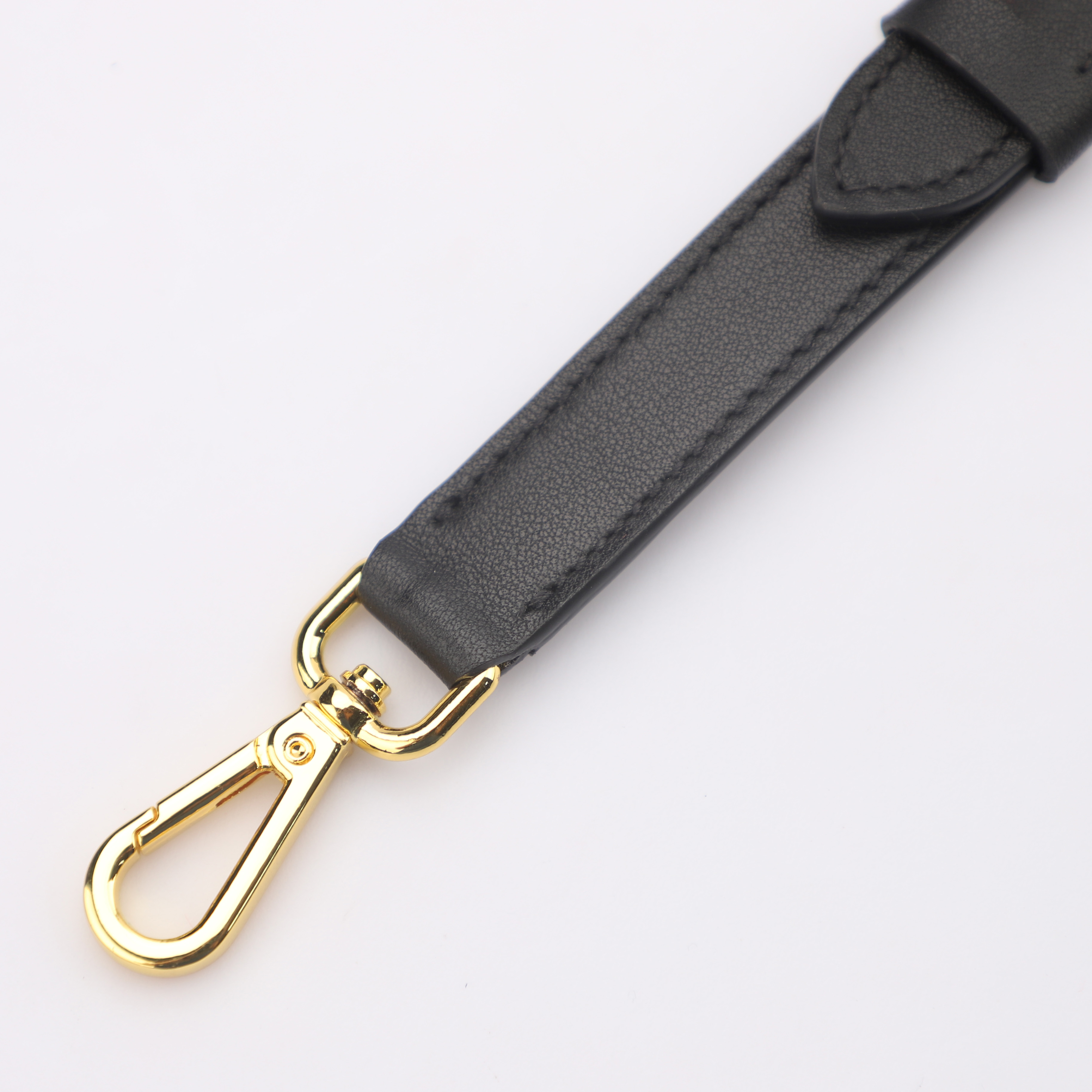 2cm Width Black Swift leather Adjustable Bag Strap,Crossbody bag strap,shoulder bag strap 