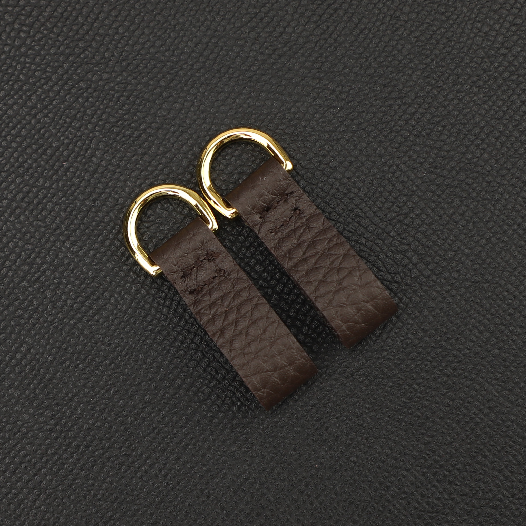 Togo leather small goods Epsom Leather Birkin/Kelly Pochette Rings Connect the Shoulder Strap