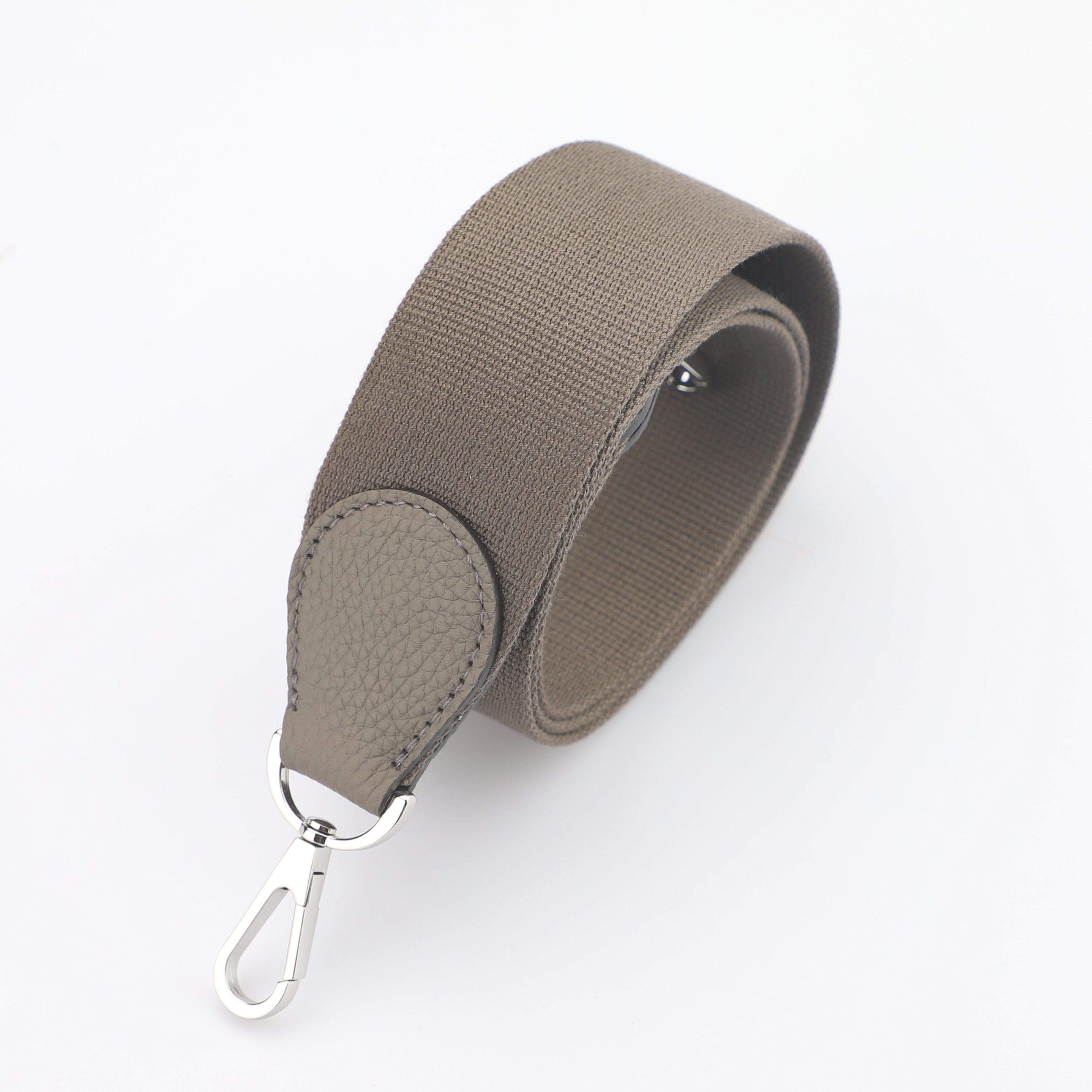 2"  Etain Canvas and Togo Leather shoulder bag strap,Crossbody bag strap,Guitar Strap for Kelly bags and Bolide bags