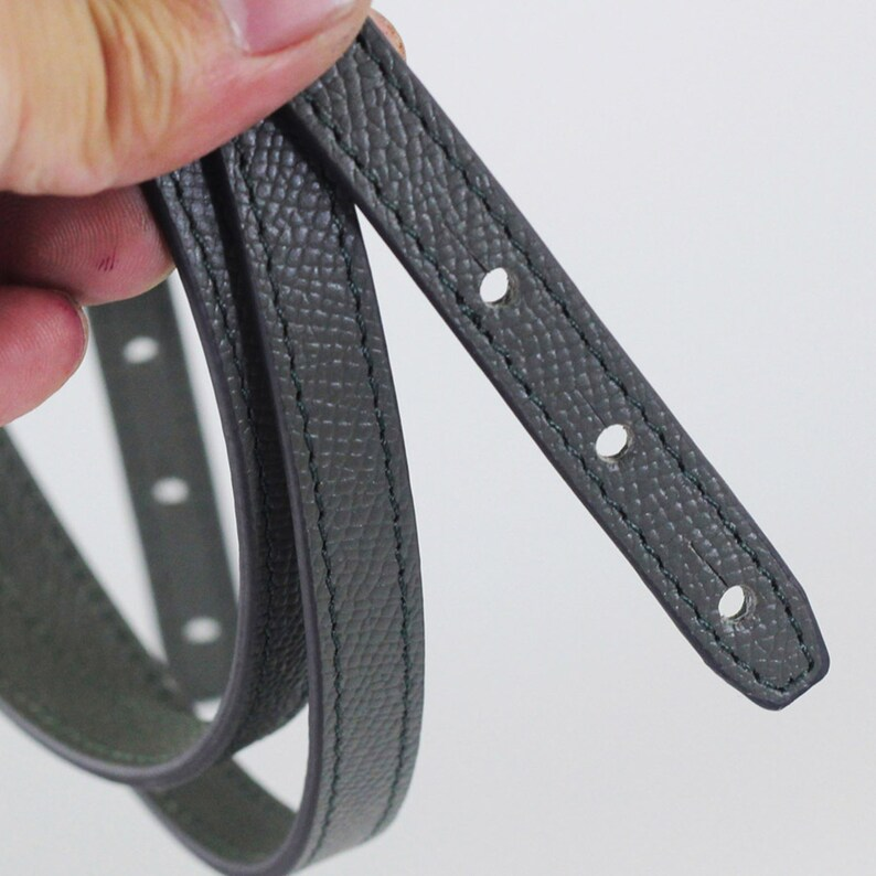 1.0cm width Epsom leather shoulder strap for Kelly To Go wallet and Constance To Go Wallet