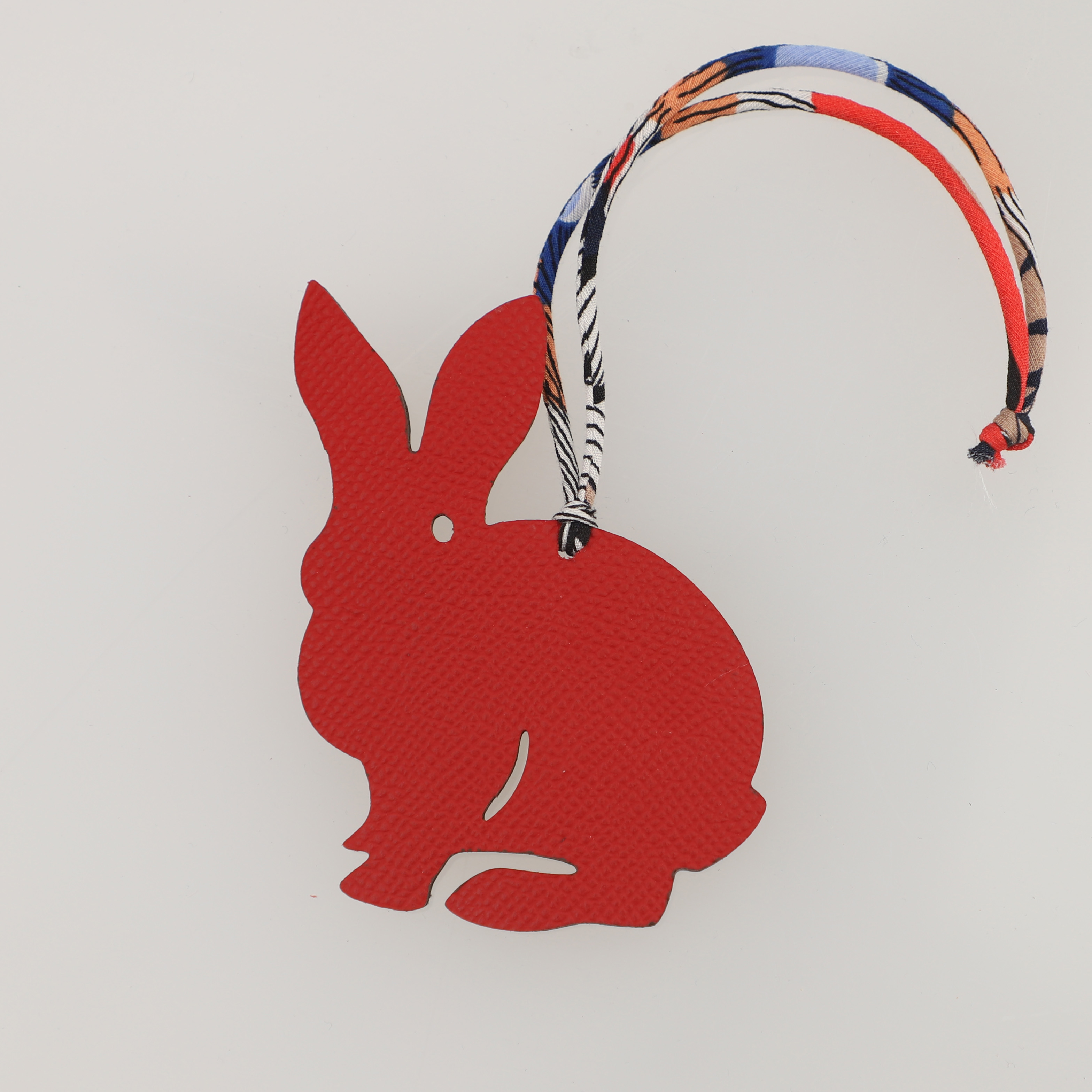 Epsom Leather and togo leather Rabbit Bag Charm Key Holder,bag charm