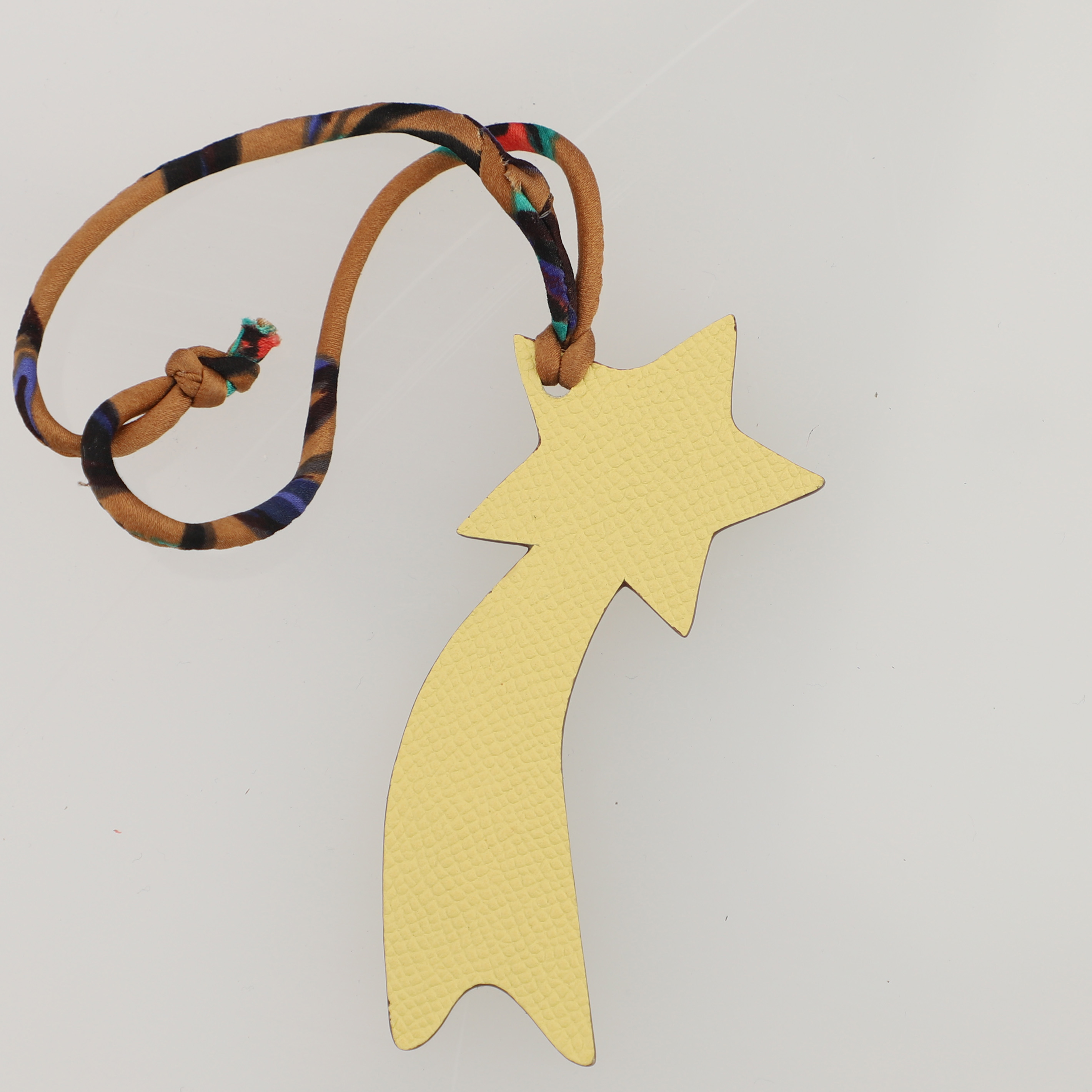 Epsom Leather and togo leather Petit H Charm Petit H Shooting star charm Bag Charm Key Holder,bag charm