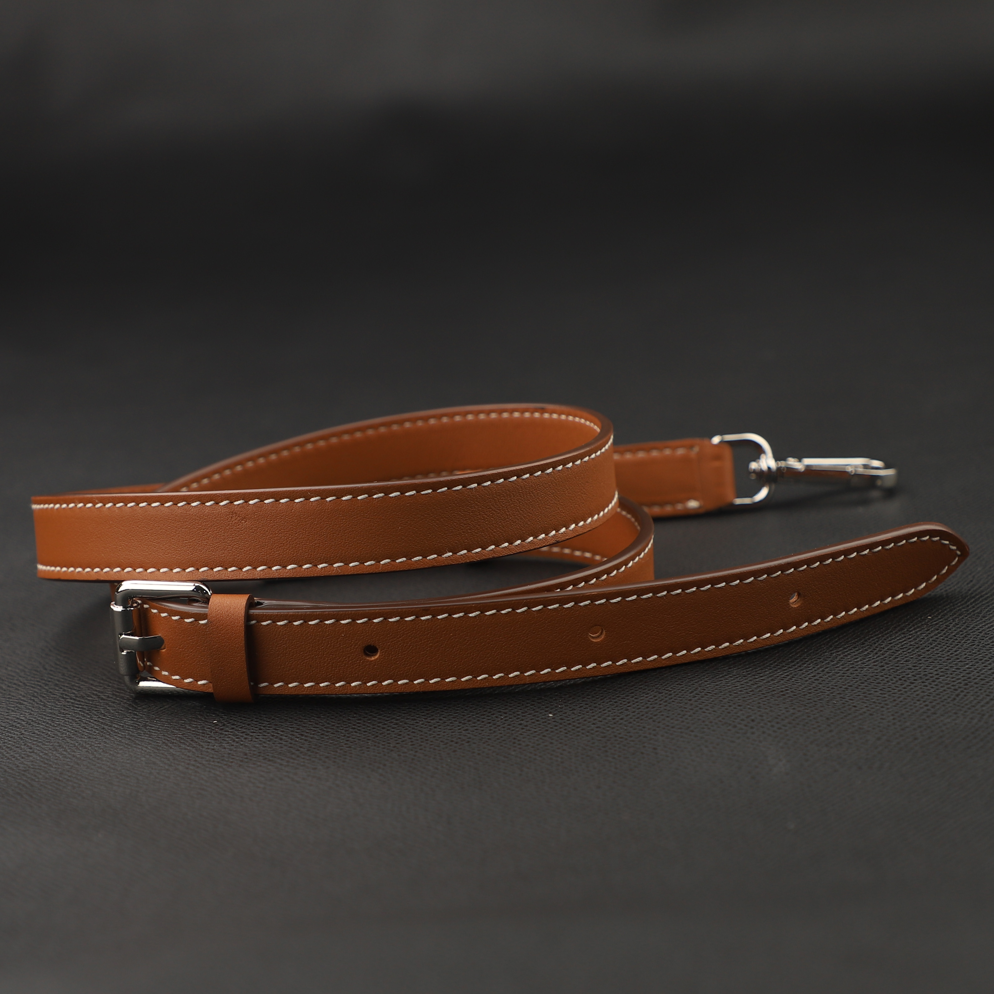 2cm Width Brown Swift leather Adjustable Bag Strap,Crossbody bag strap,shoulder bag strap 