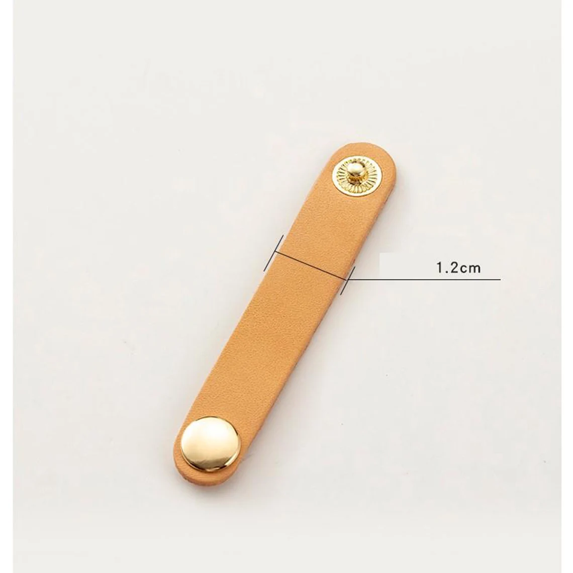 Full-grain Leather Strap Adjust Buckle/Strap length adjuster for handbags/pouch/clutch/bag acc, 5 sizes, 8 colors