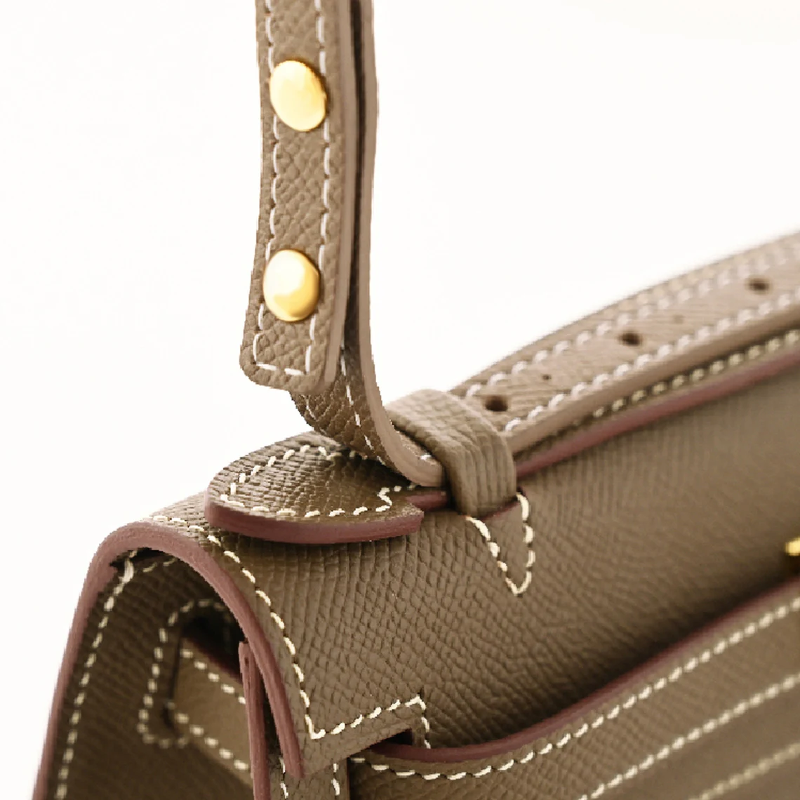 13mm Width Original Leather Adjustable Shoulder Strap for Kelly Pochette  Epsom Swift Leather Handbag Accessories - AliExpress