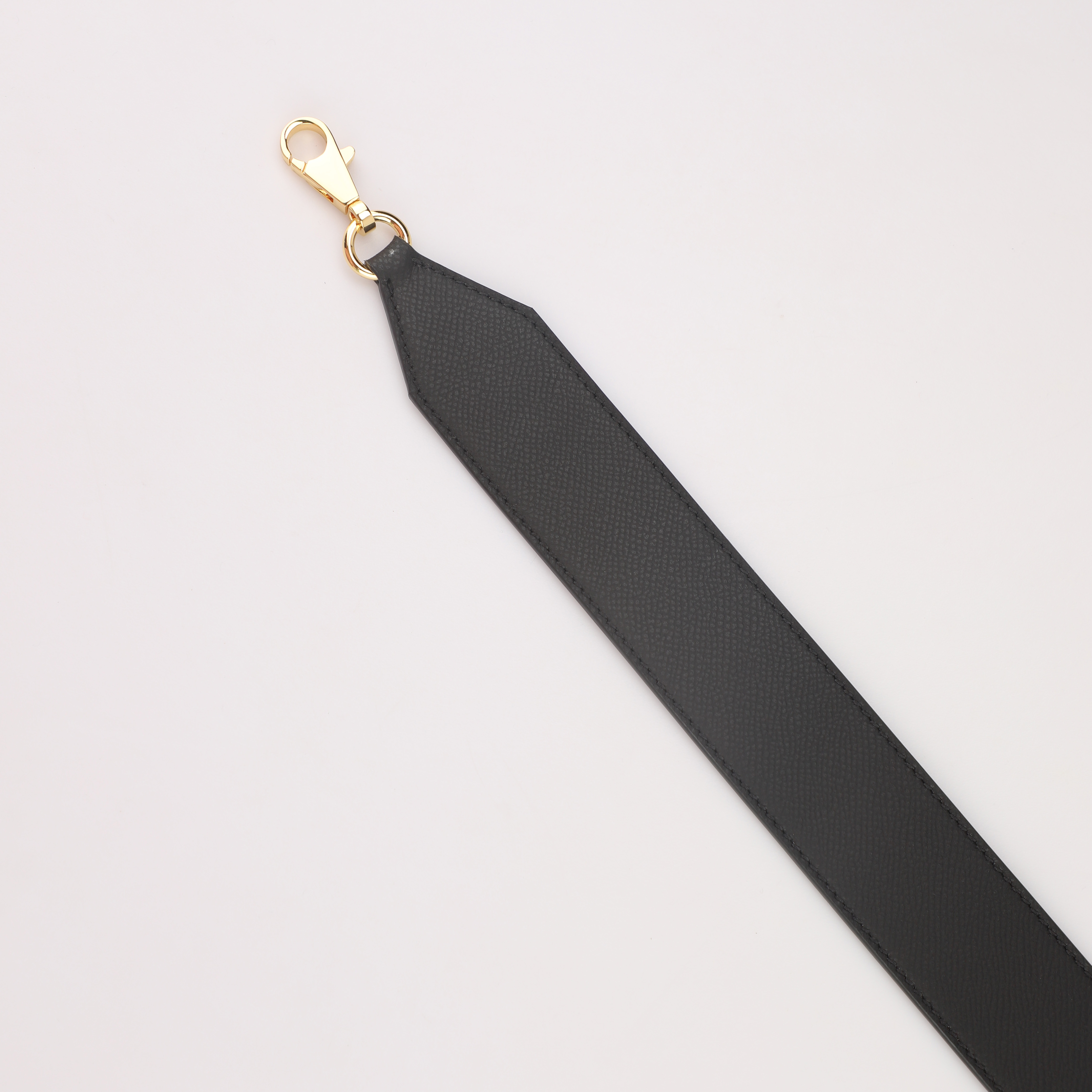 40mm Width Black Epsom Leather Kelly Bag Shoulder Strap,Crossbody Strap For Kelly Bag,Shoulder Strap For Bolide Bag