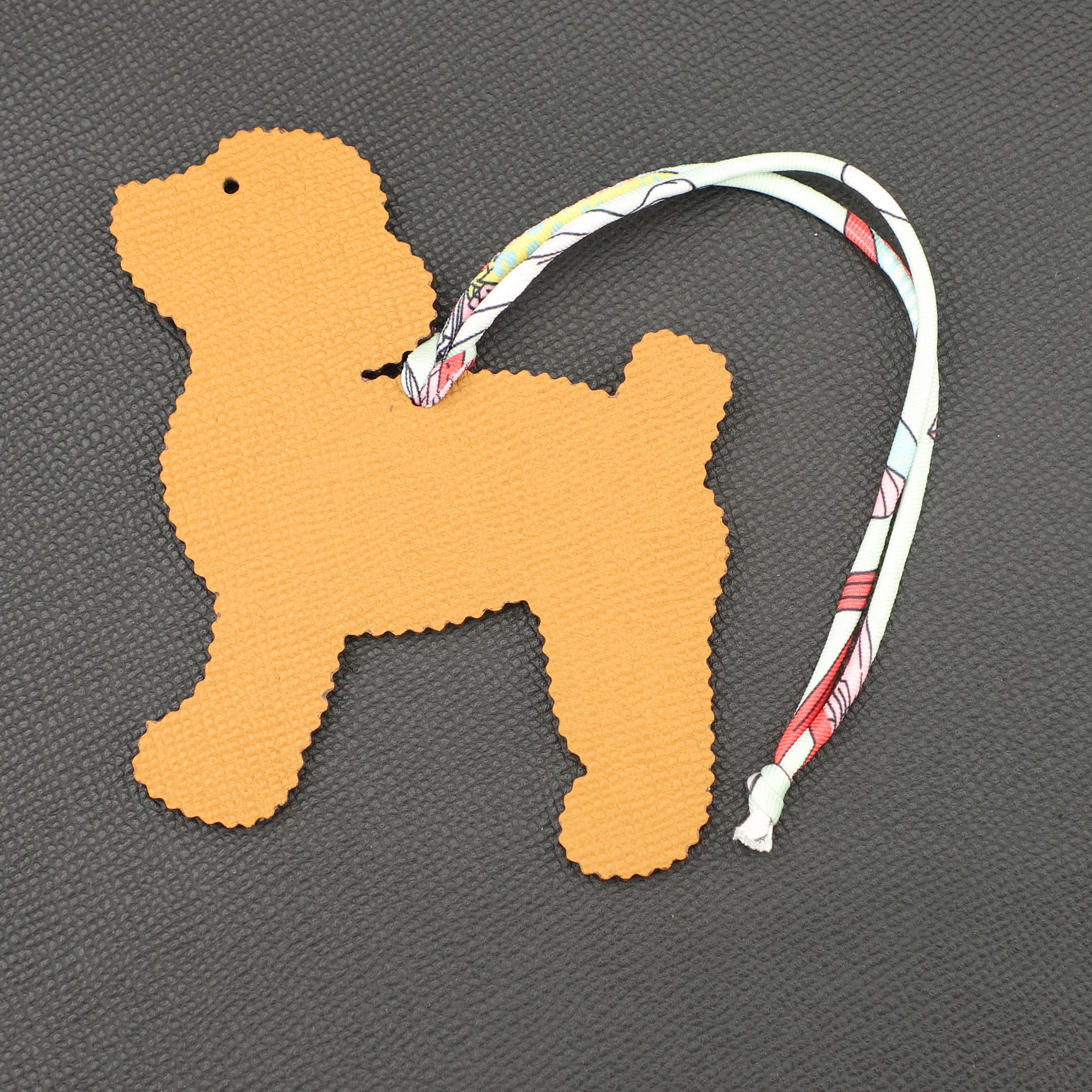 Handmade The Togo leather and Epsom Leather Phtit H Teddy charm,Leather bag charm,Best leather charm for Brand bag