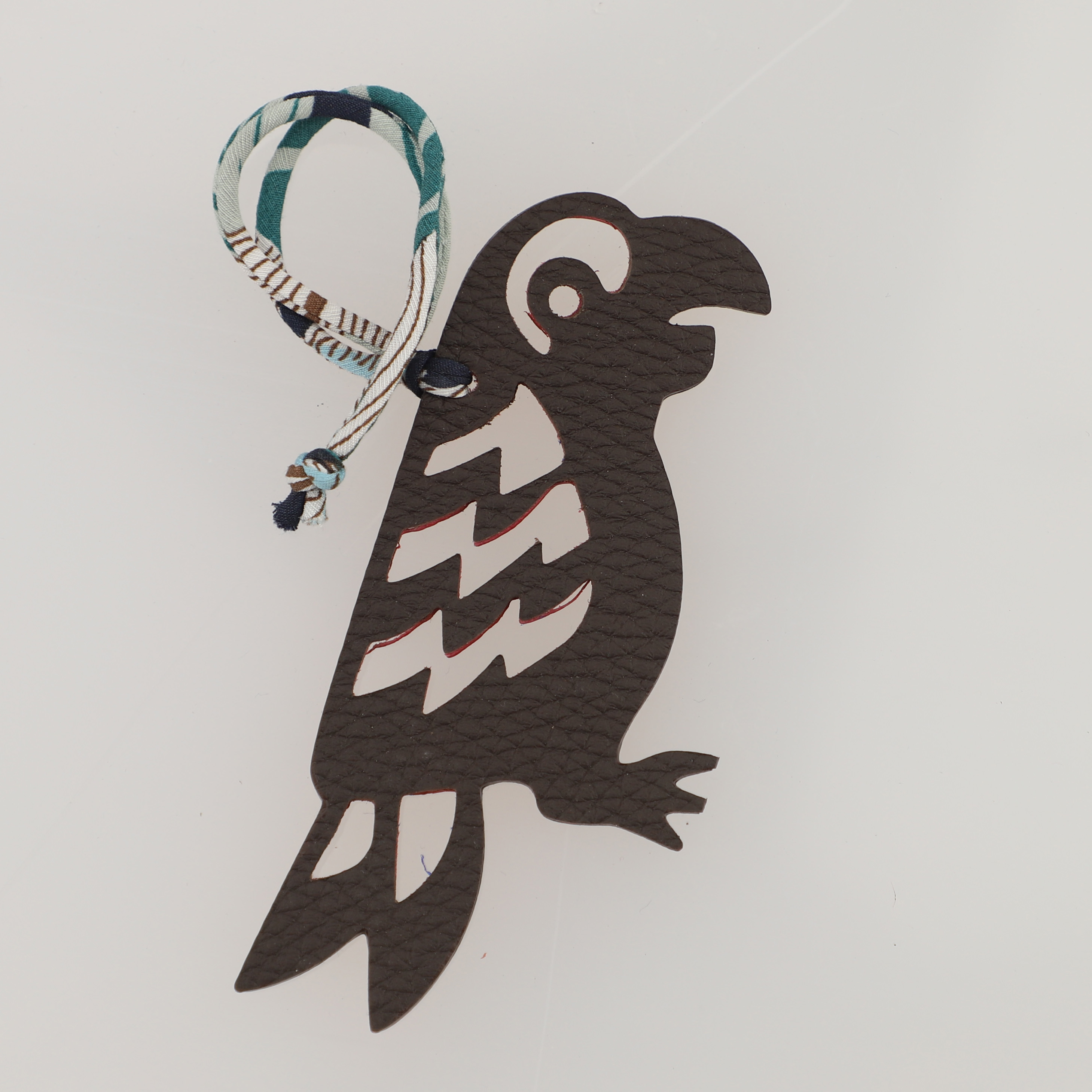 Epsom Leather and togo leather Petit H Charm Petit H parrot charm Bag Charm Key Holder,bag charm