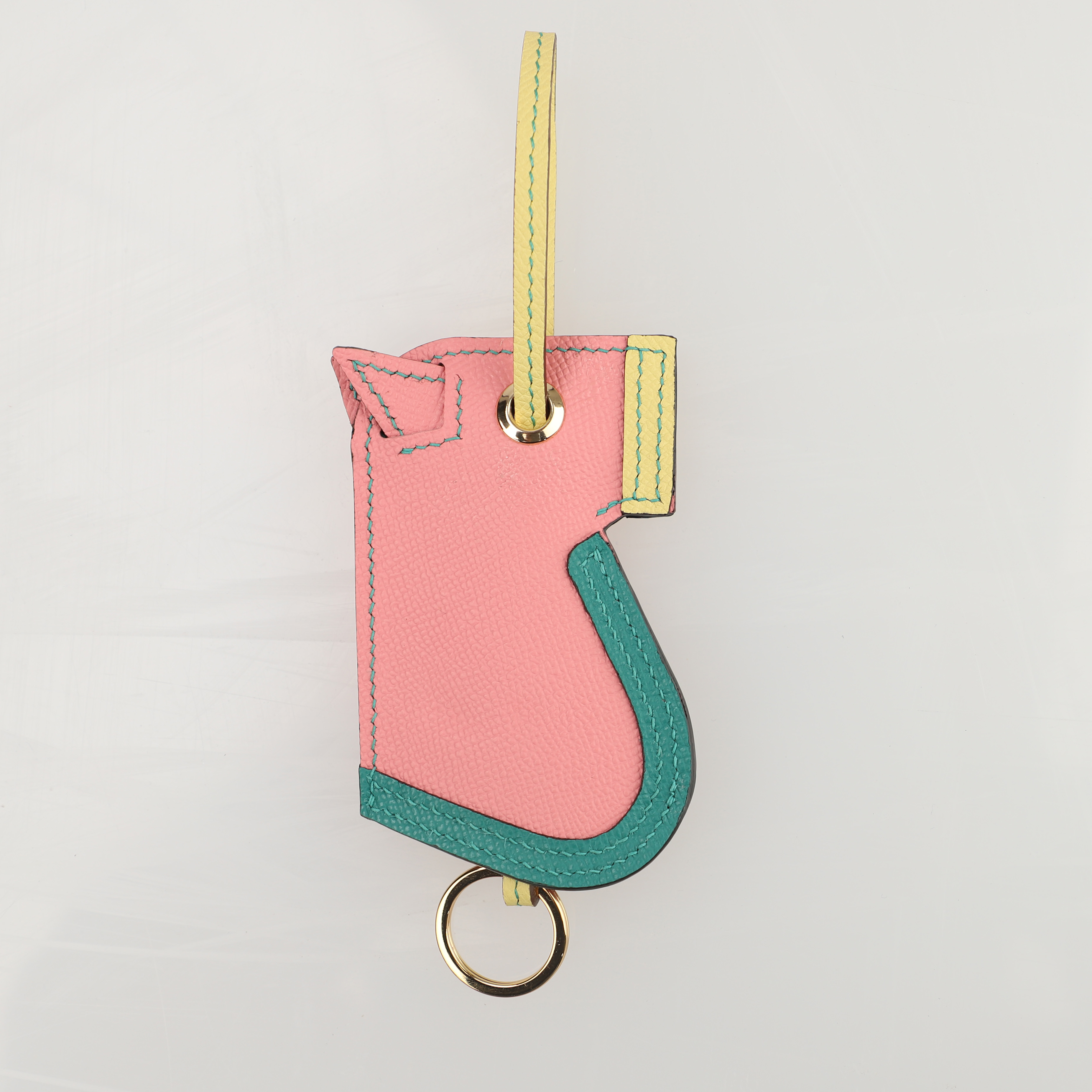 Epsom leather Camail Key Holder bag Charm Camail Key Ring