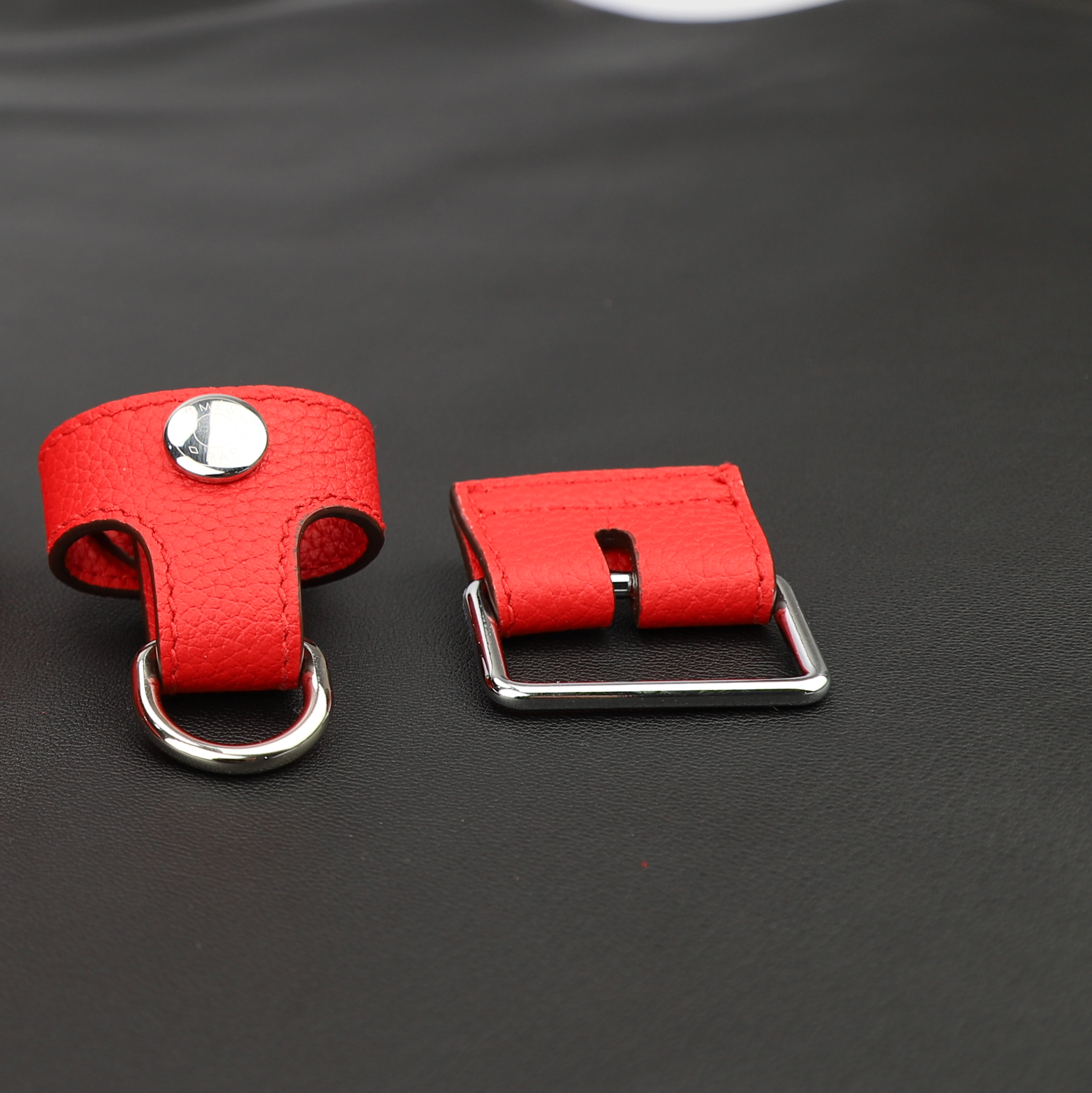 New Design Togo Leather Converter for the bag strap with the Toile Bride-A-Brac Travel Case