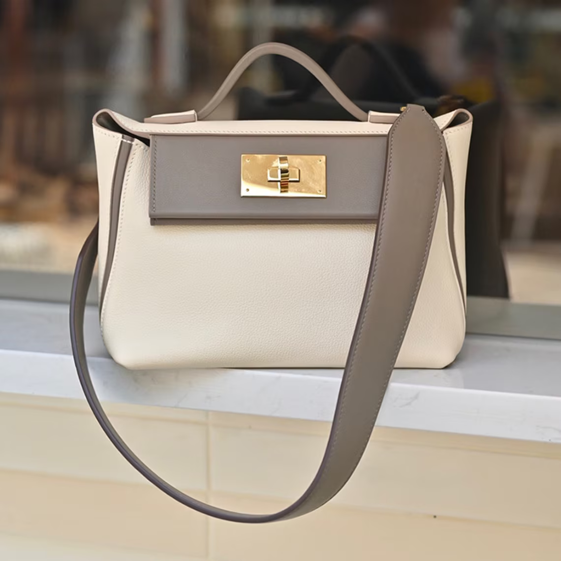 4cm witdh shoulder strap for 24/24 ,Kelly bag,Bolide bag Leather shoulder bag strap,crossbody leather strap for Brand bag