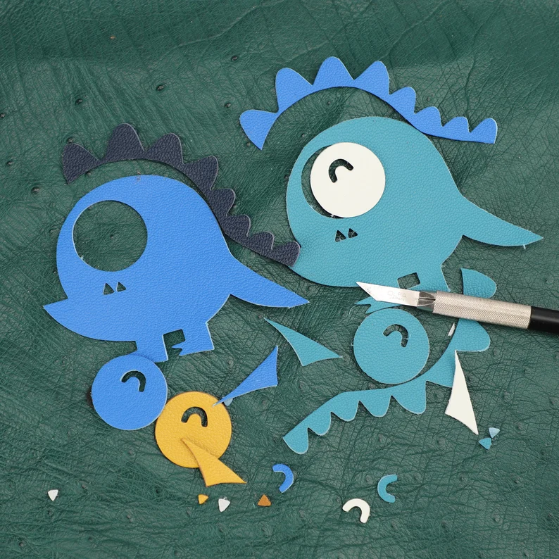 New design All handmade Monster with big teeth Leather bag charm,bag charm handmade and hand stitching production,Chevre myzore bag charm