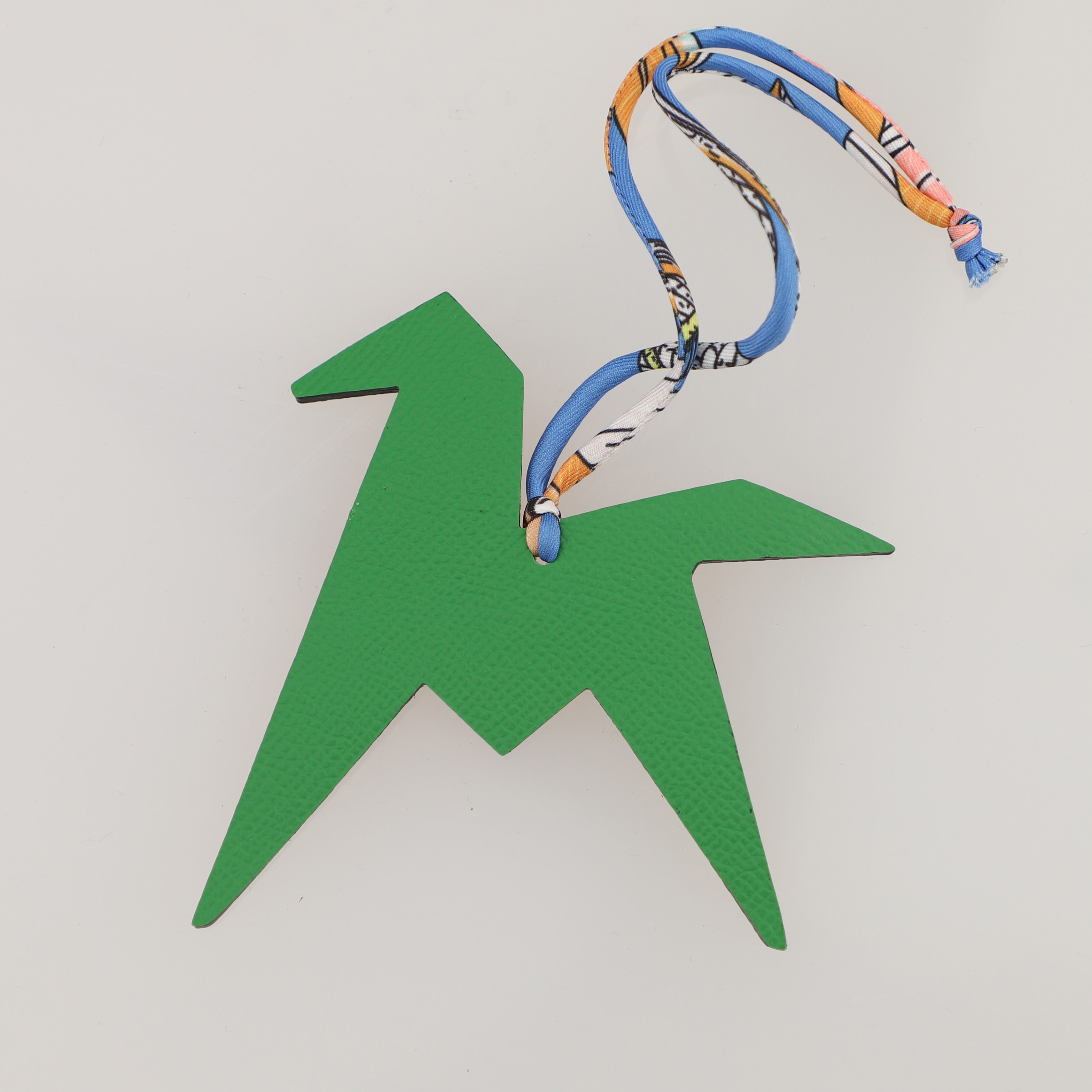 Epsom Leather and togo leather Origami Pegase Bag Charm Key Holder,bag charm