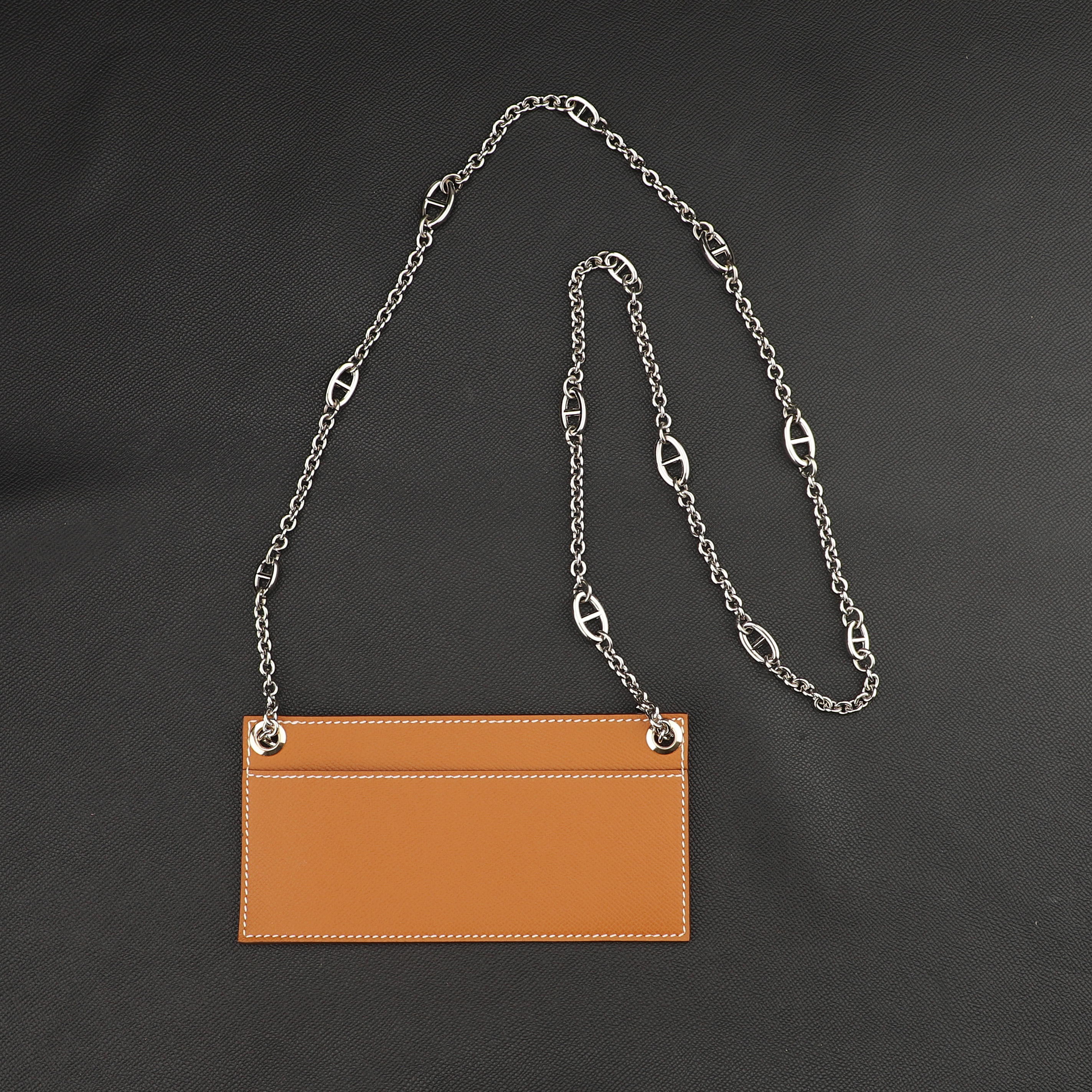 Customized The Epsom Leather insert with chain strap for Long Kelly Wallet and Constance long wallet transformation shoulder strap