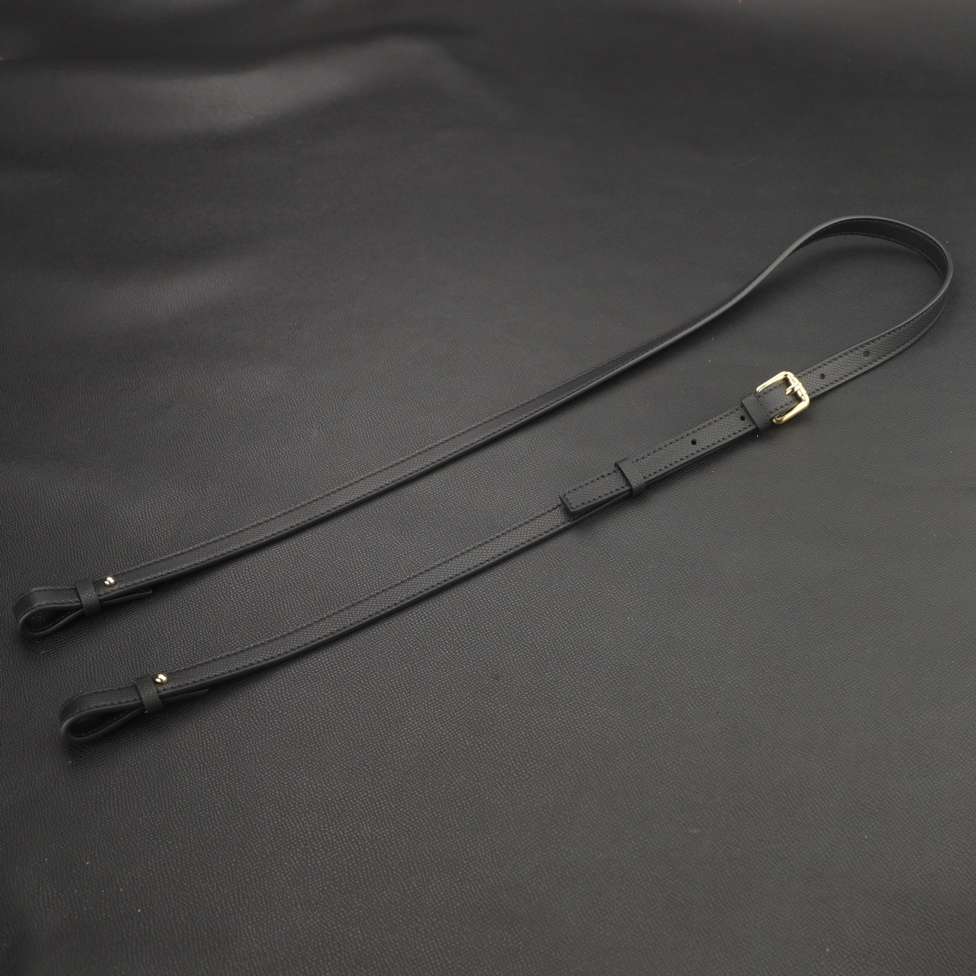 2cm Width Black Epsom leather Adjustable Bag Strap,Crossbody bag strap,shoulder bag strap 