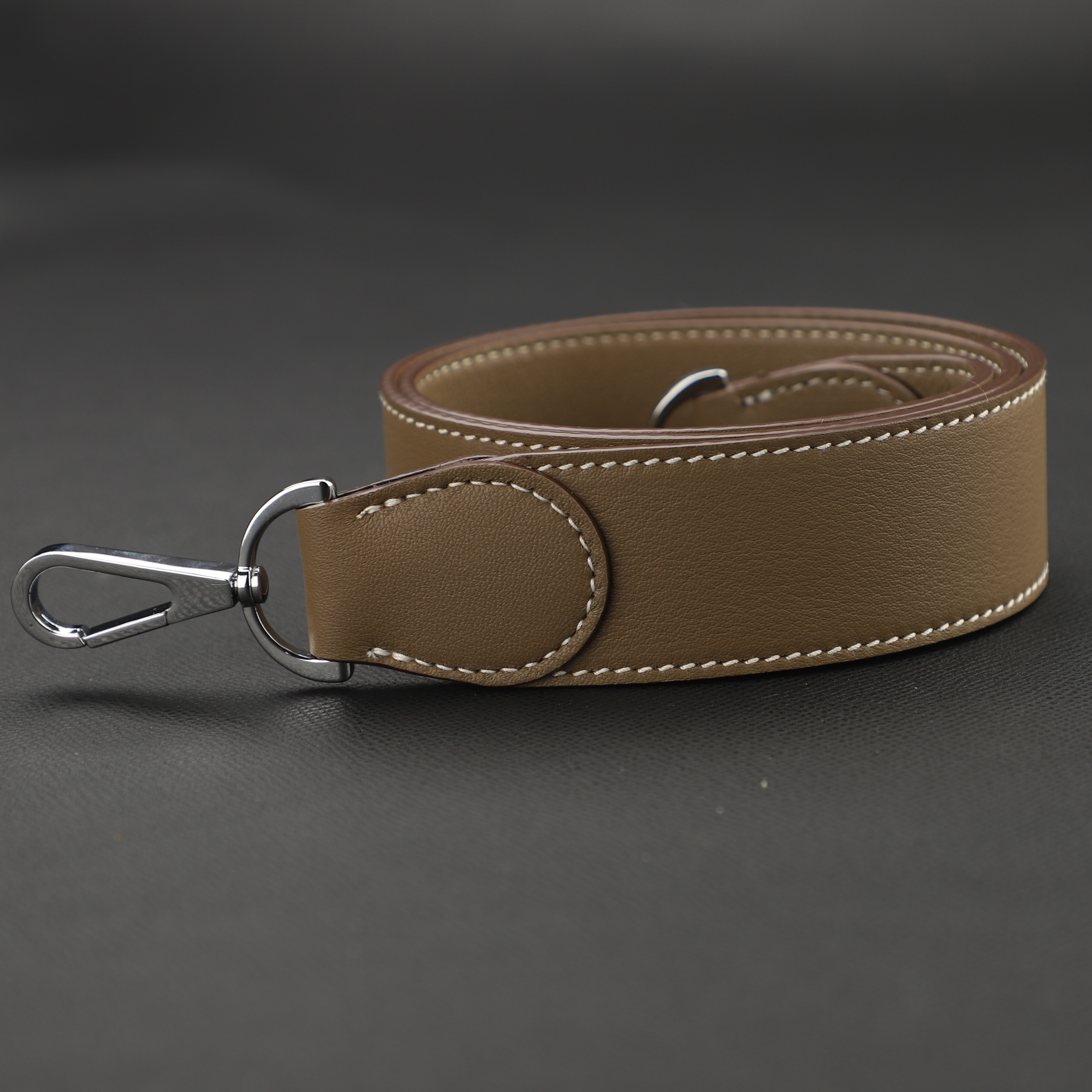 The Swift leather Orange Extended single shoulder strap For Kelly Roulis bag,crossbody strap,Guitar strap