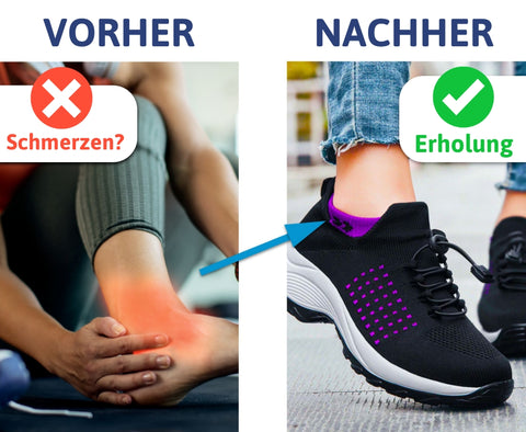 ergonomic pain relief footwear orthopedic shoes